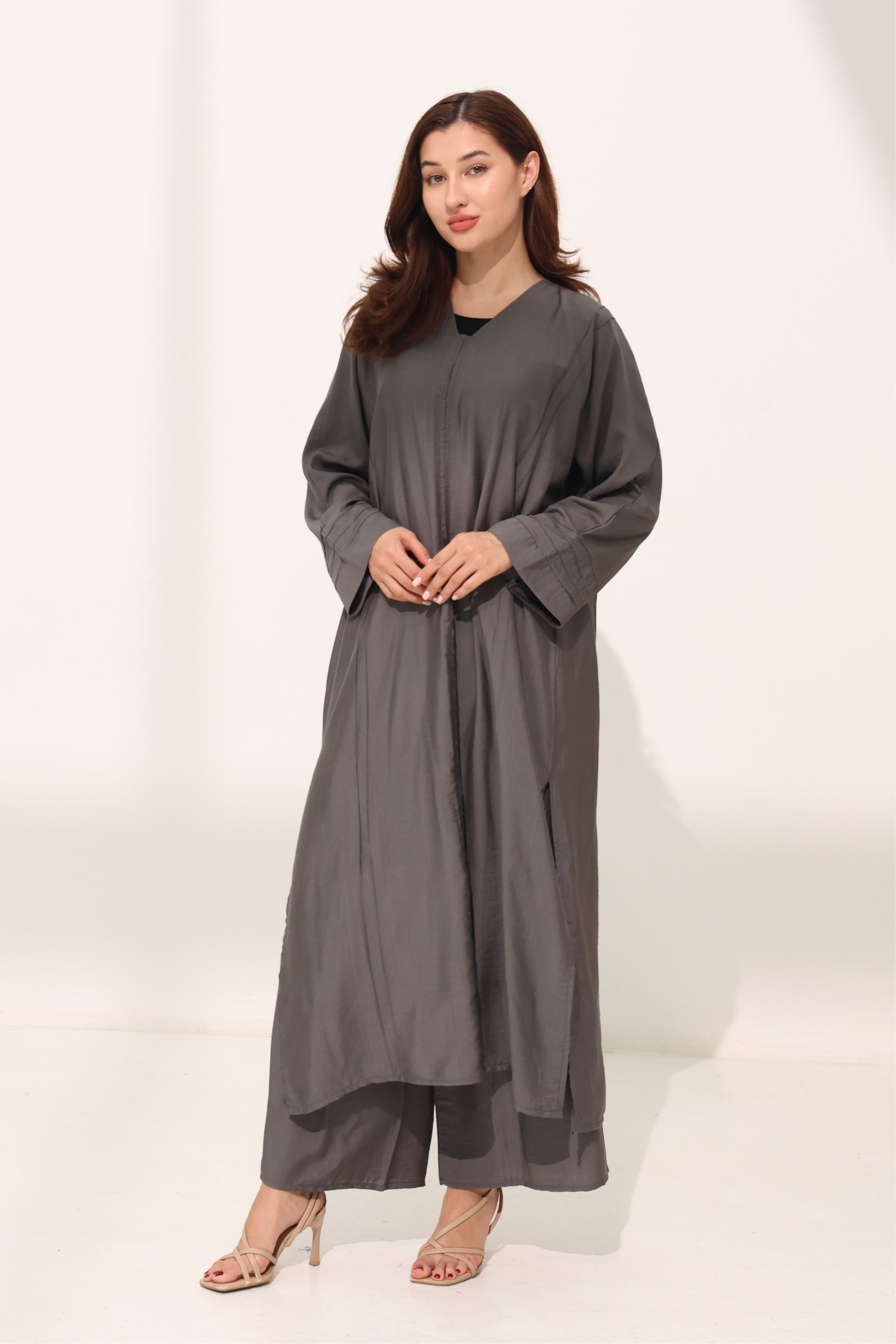 Elissa Dark Grey Co-ord Set