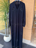 AZALEA Meteorite Black Abaya