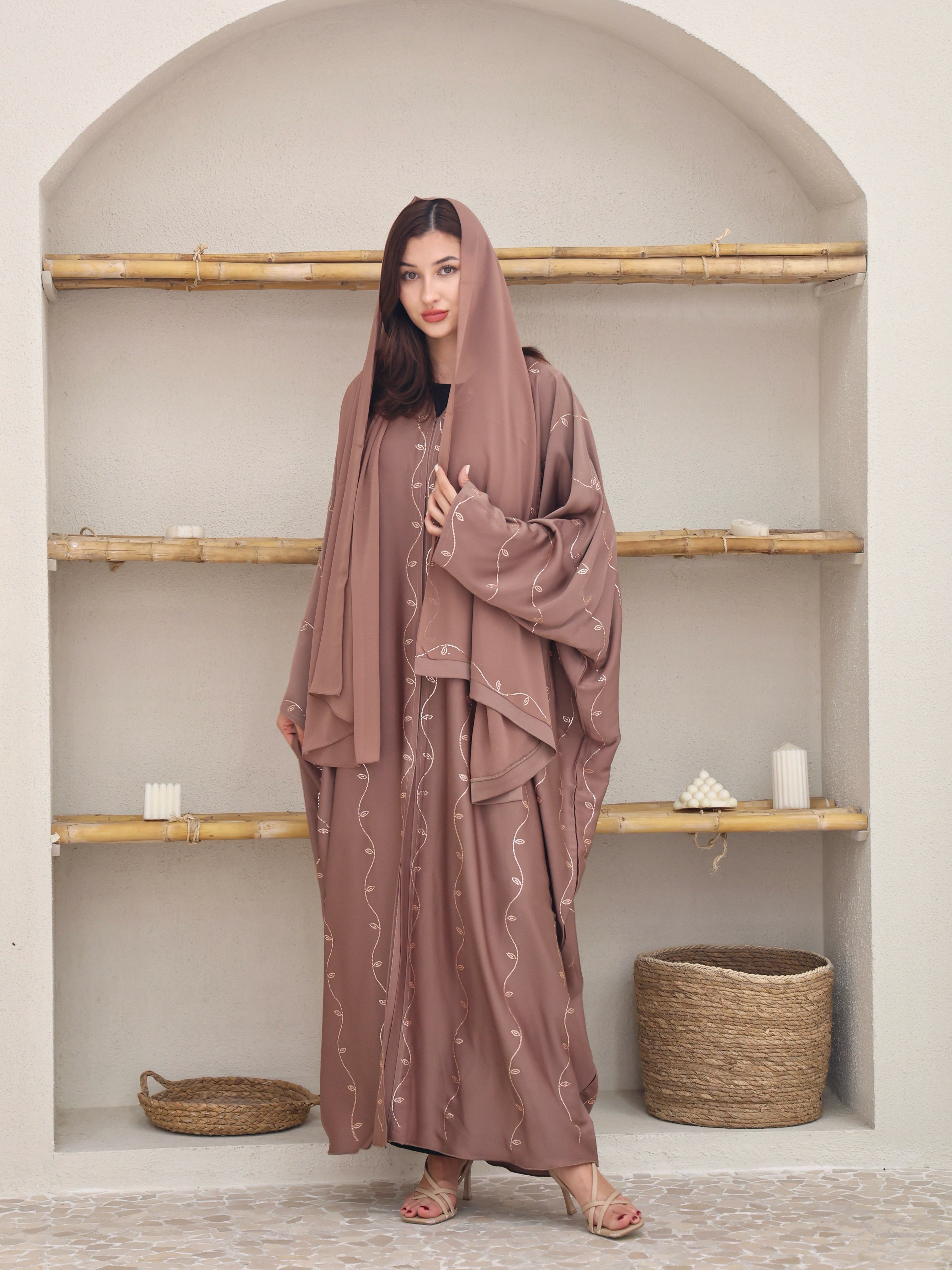 Hadia Brown Farasha