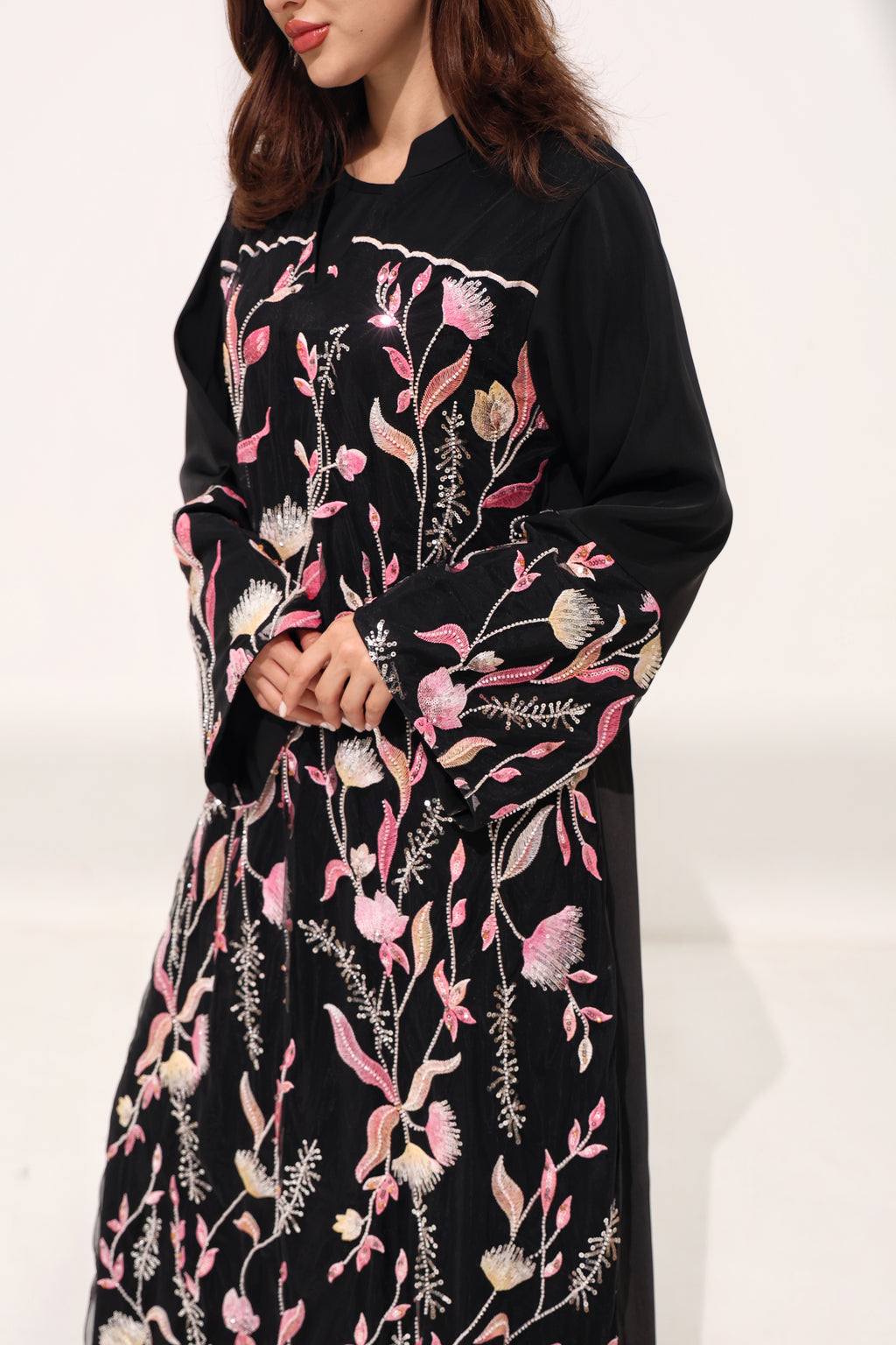 Zareen Luxe - Elysian Bloom Luxury Dress