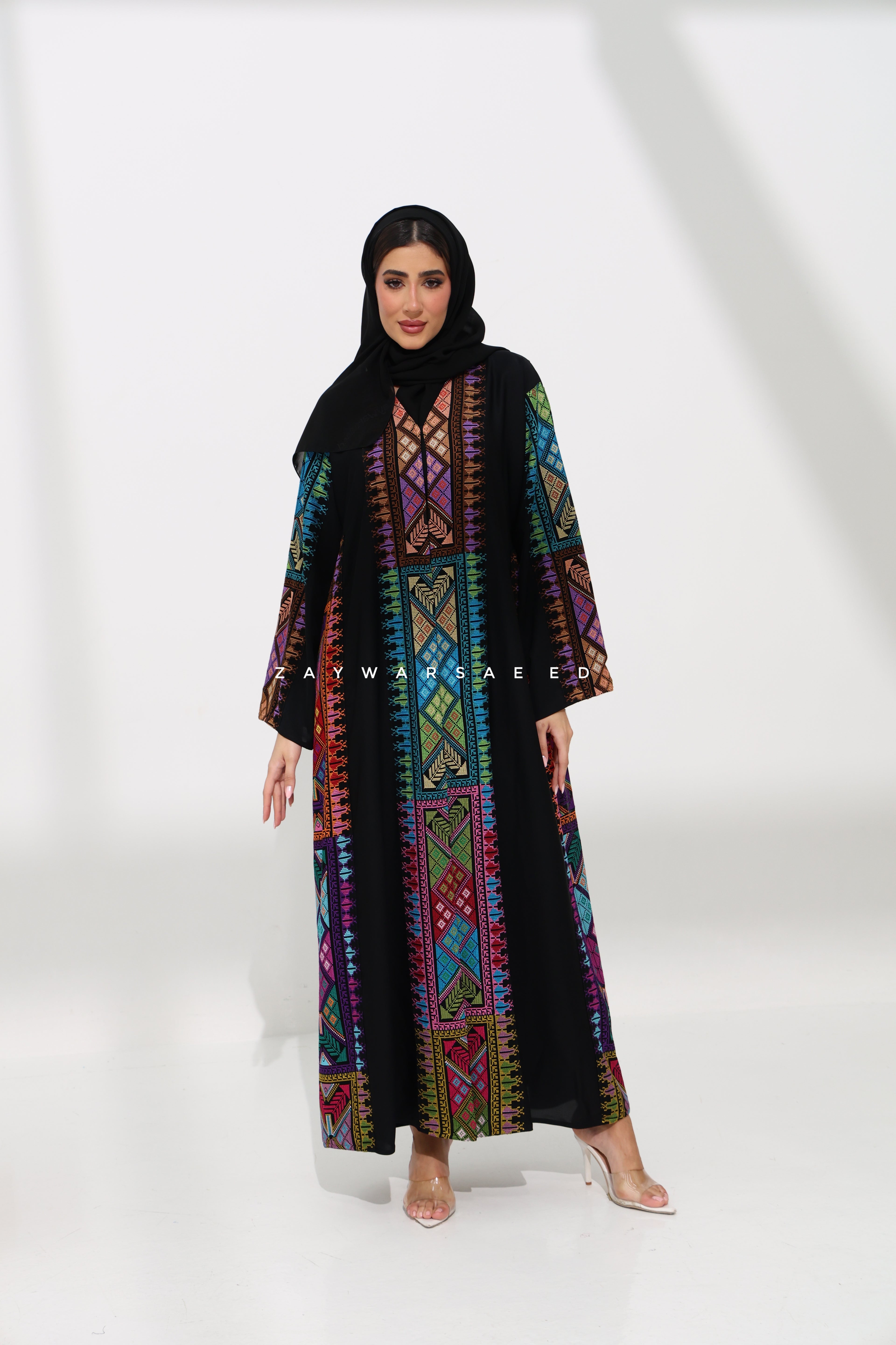Fahmash Obsidian Abaya