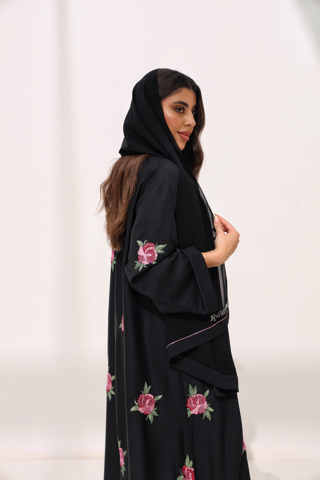 Gul Obsidian Abaya