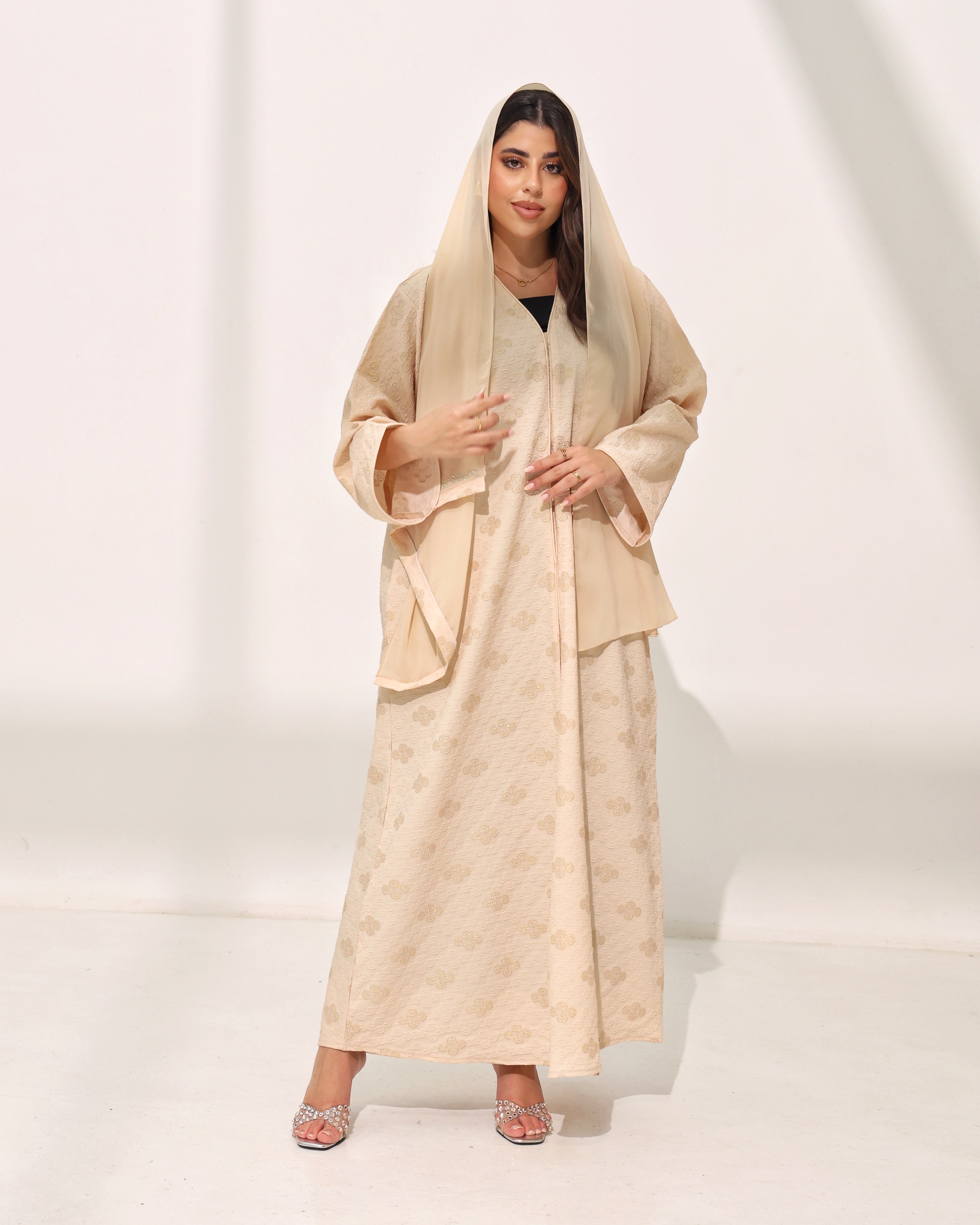 Layani Champagne Abaya