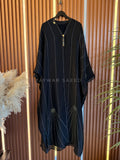 ZARIYA OBSIDIAN CARDIGAN ABAYA