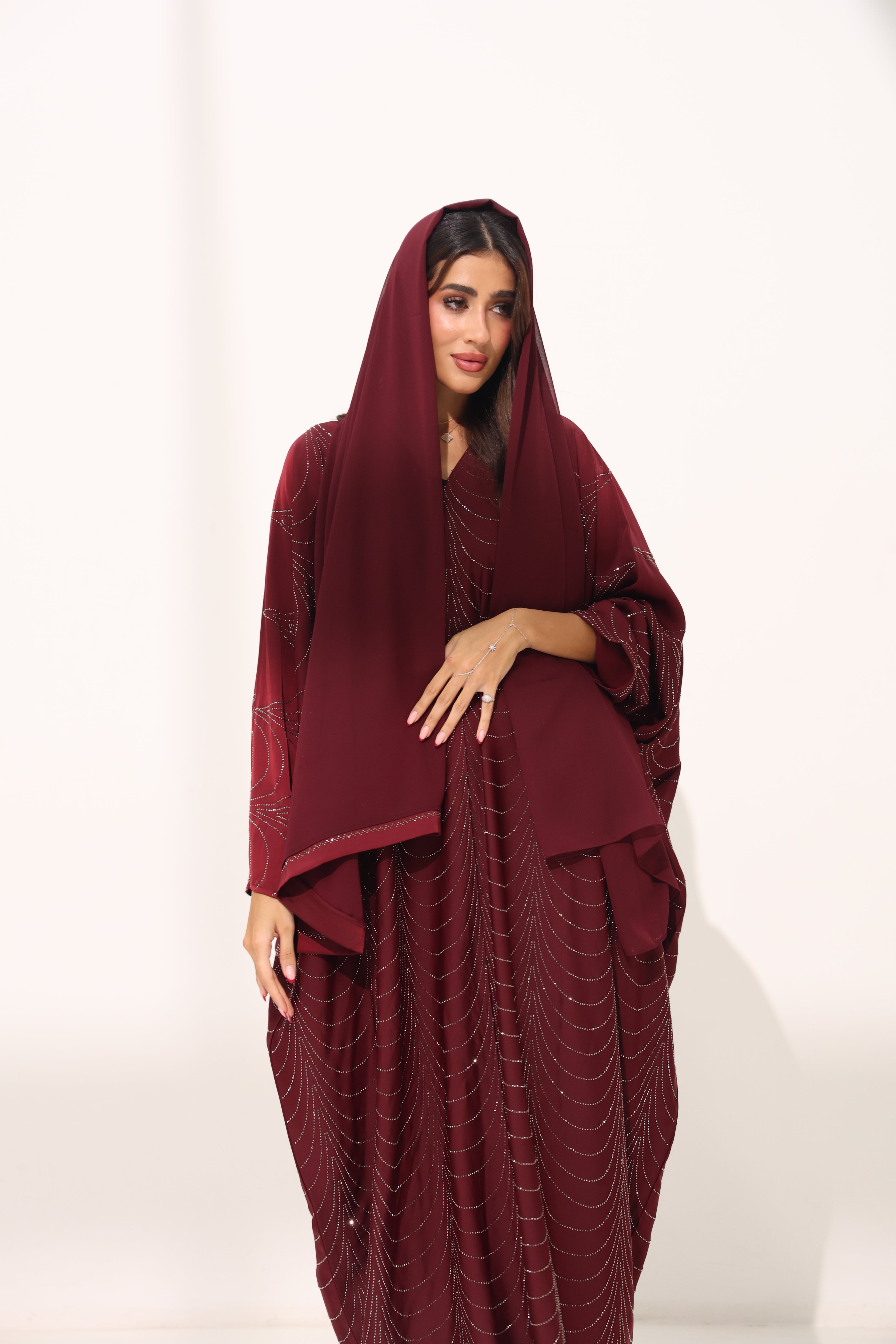 Surayya Burgandy Farasha