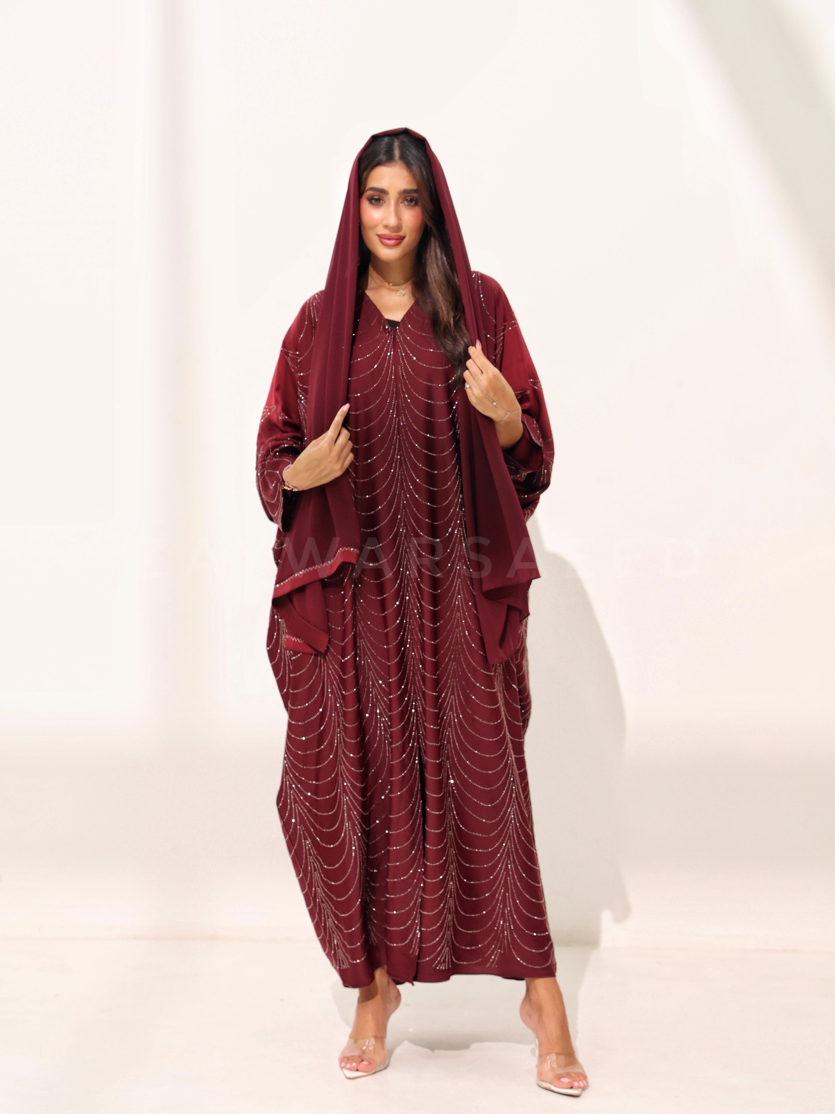 Surayya Burgandy Farasha