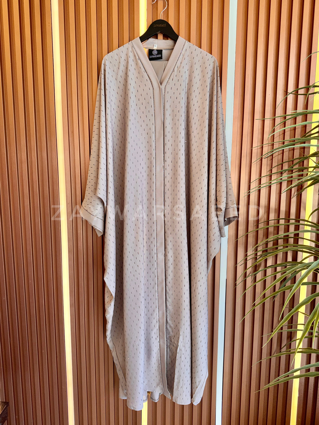 SOFIA Rose Taupe Farasha Abaya