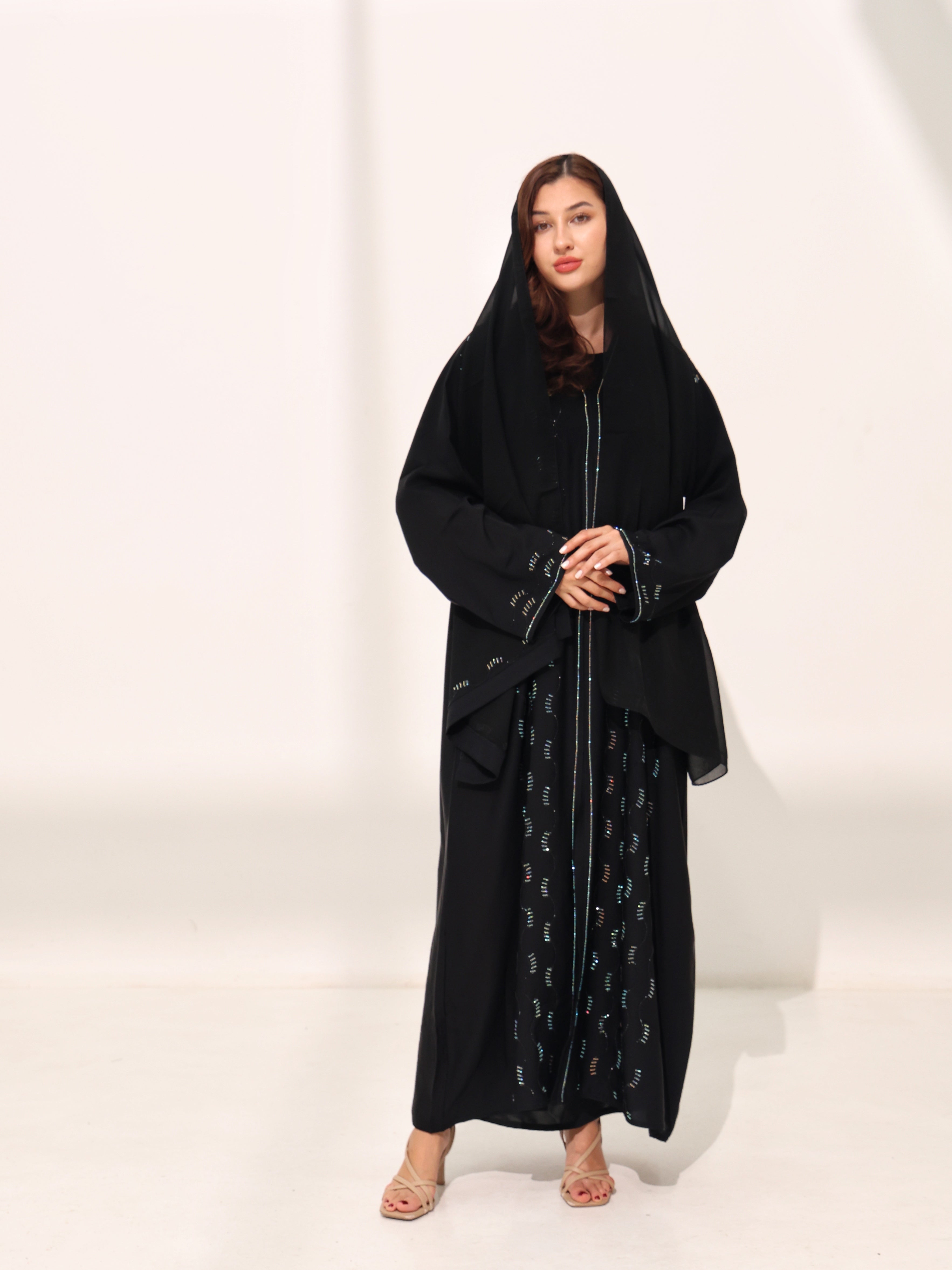 Safa Obsidian Abaya