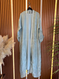 AYRA ICE BLUE CARDIGAN ABAYA