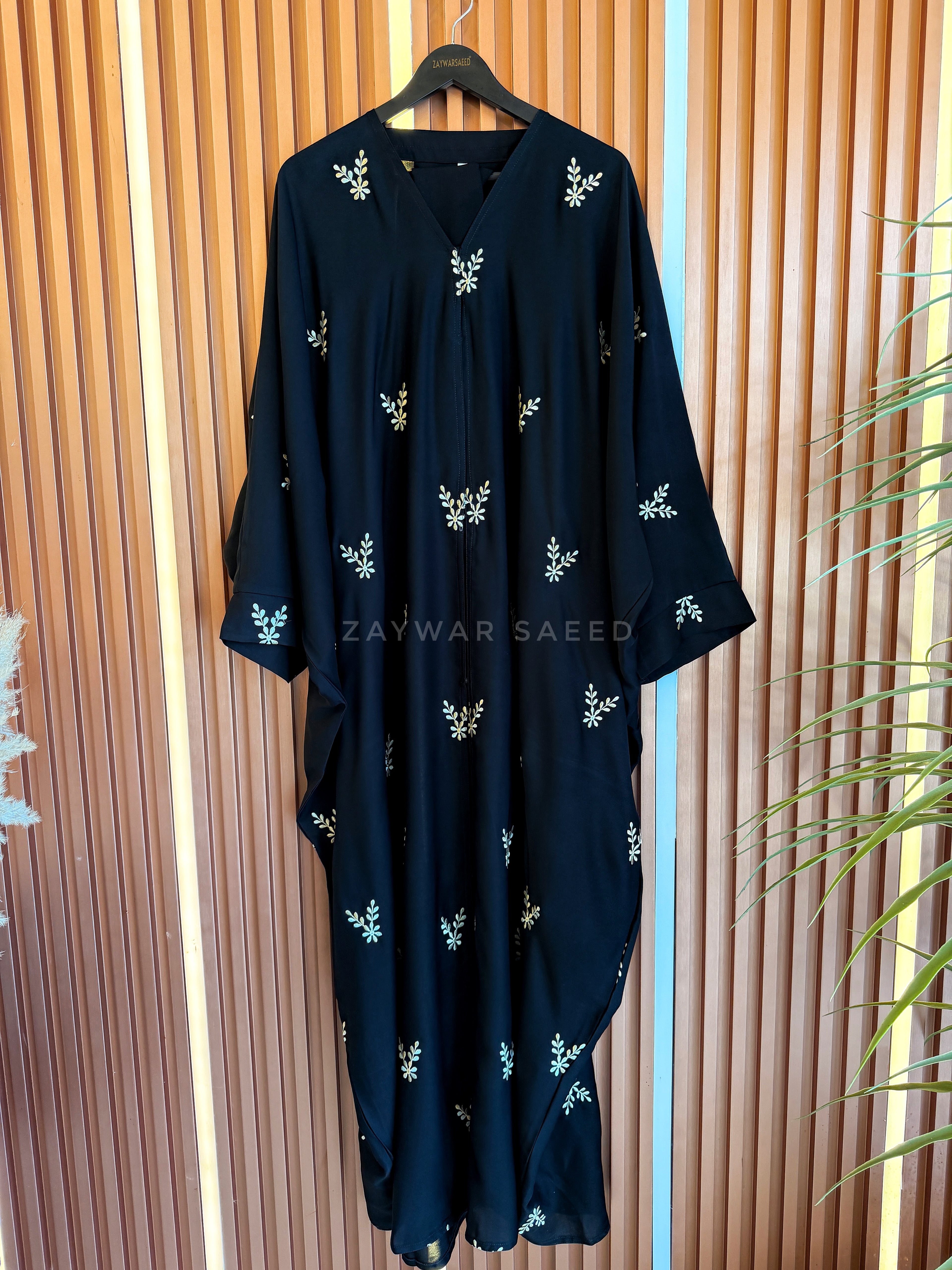 Yasmeen Obsidian Farasha Abaya