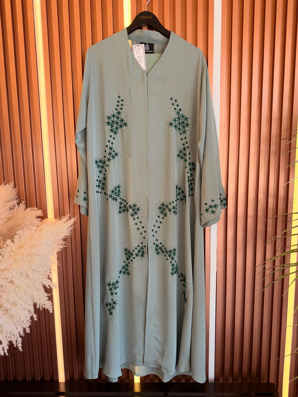DEKALA SAGE GREEN ABAYA