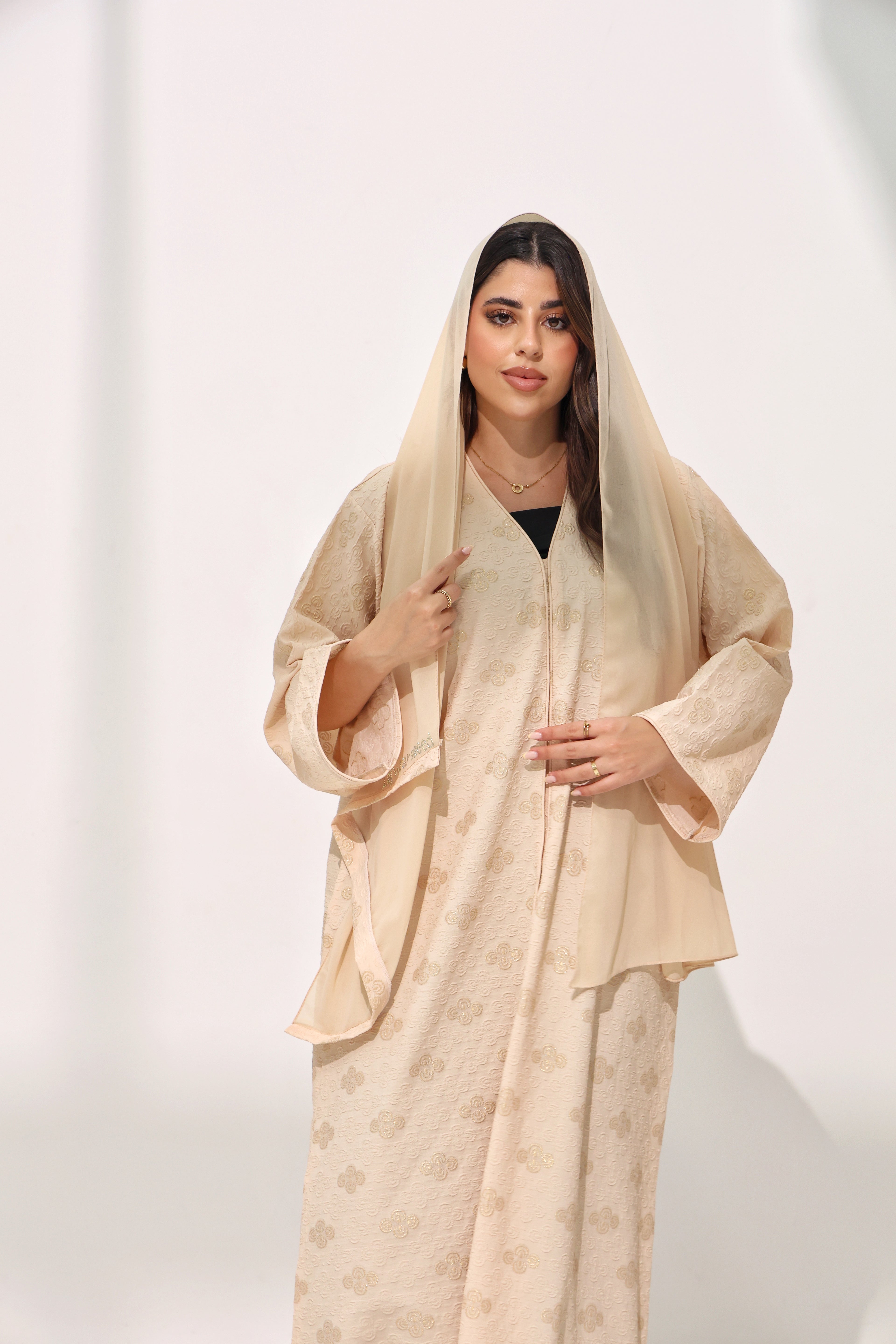 Layani Champagne Abaya