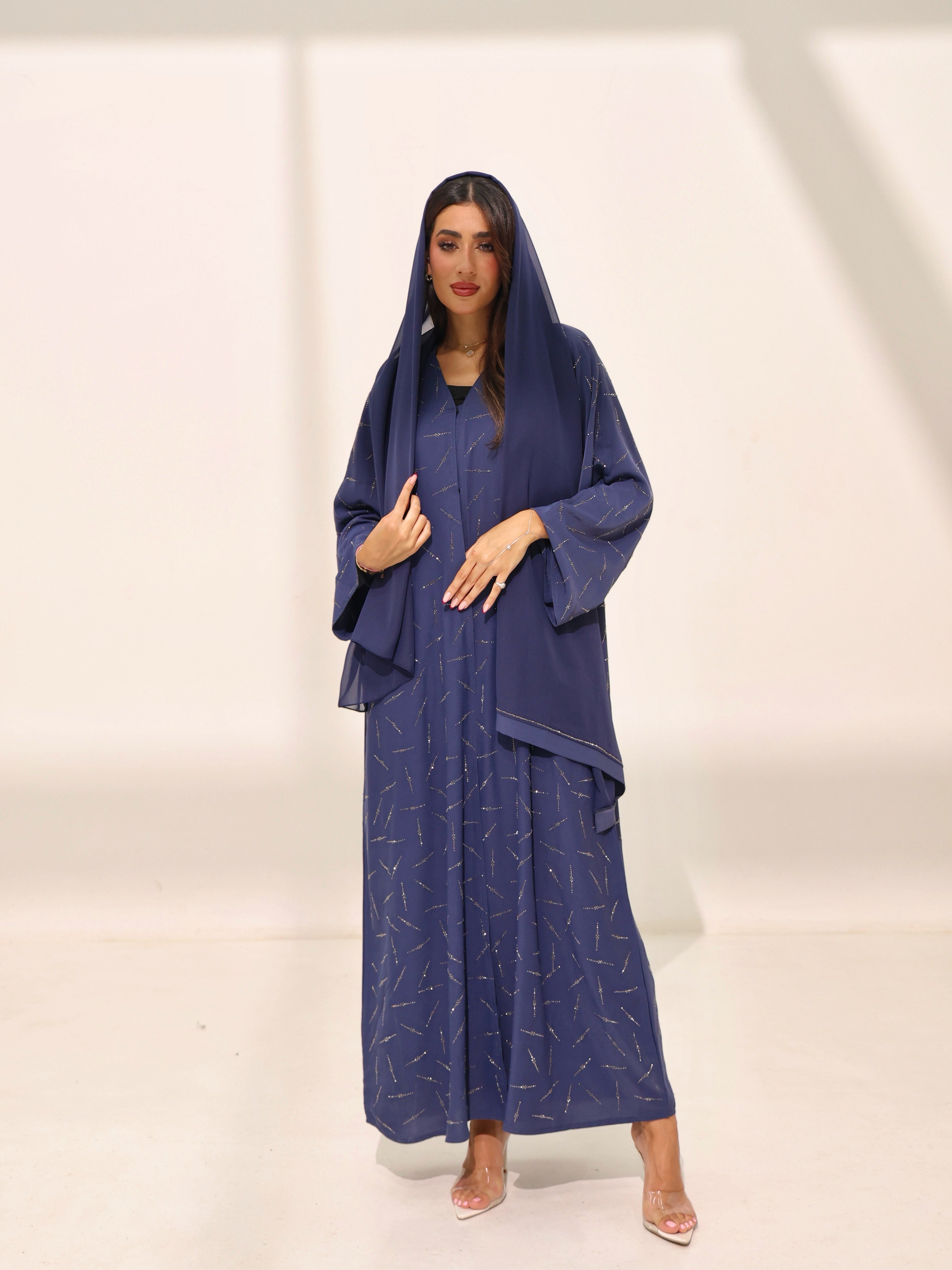Mahara Midnight Saphire Abaya