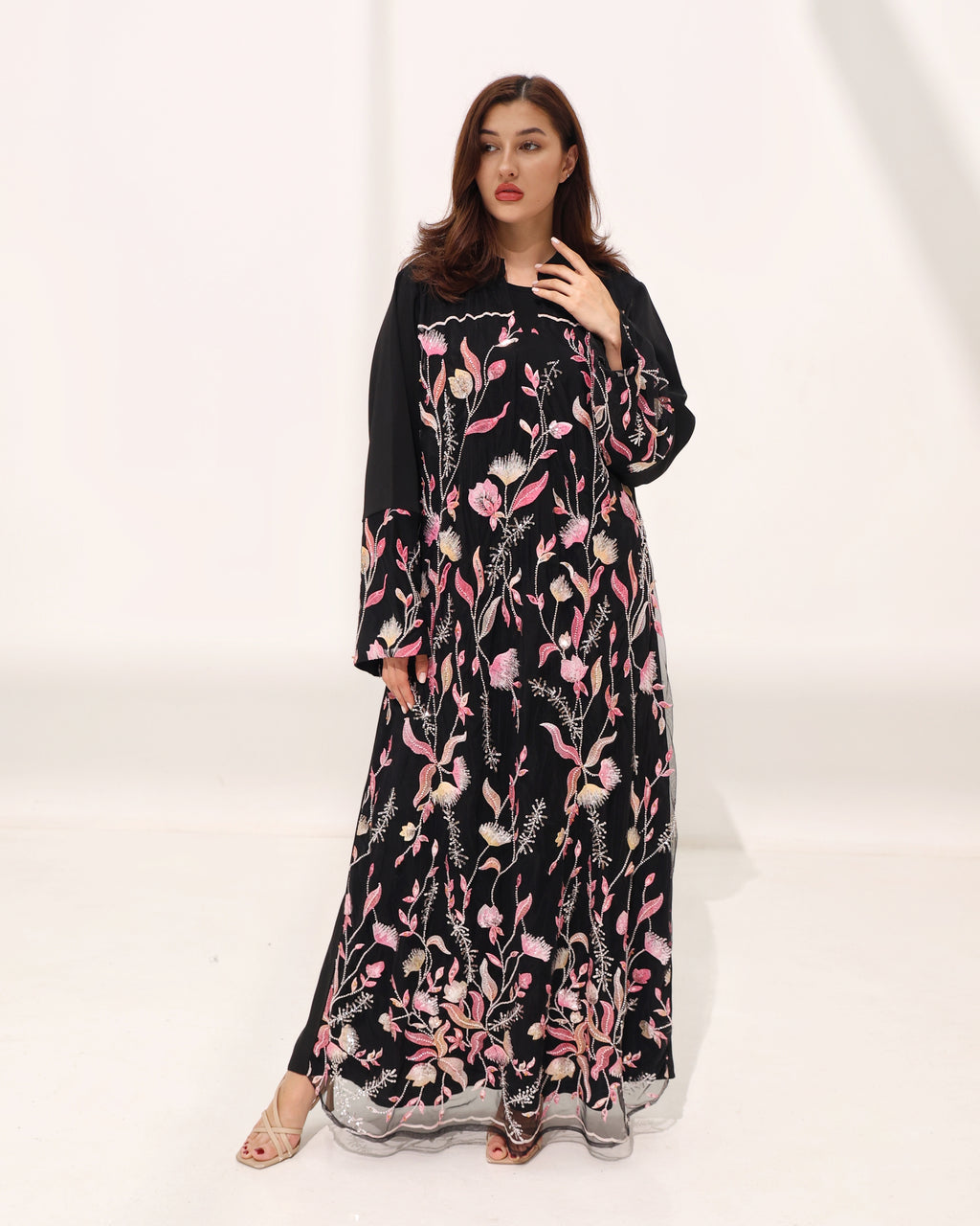 Zareen Luxe - Elysian Bloom Luxury Dress