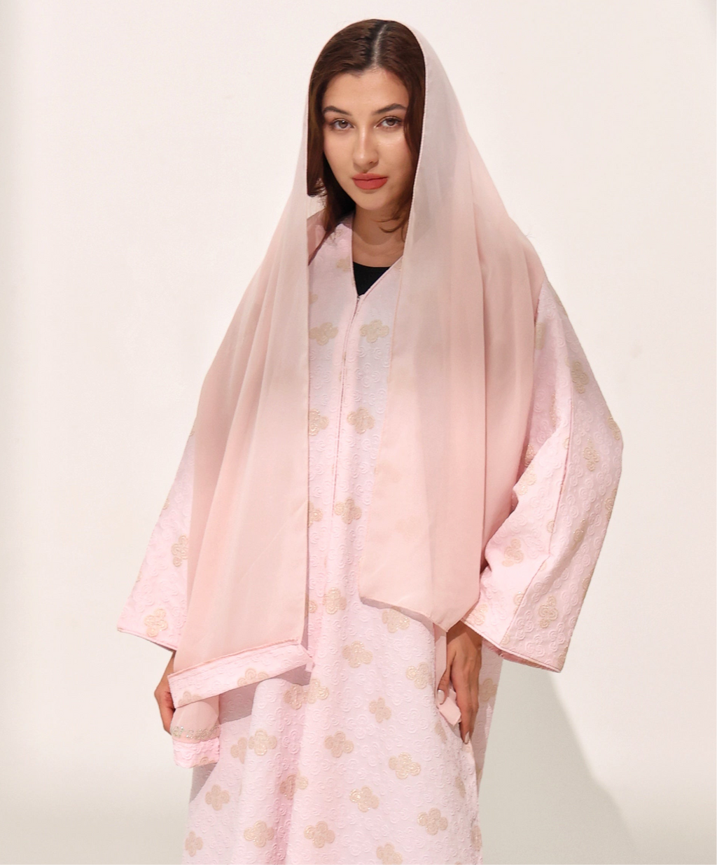 Layani Baby Pink Abaya
