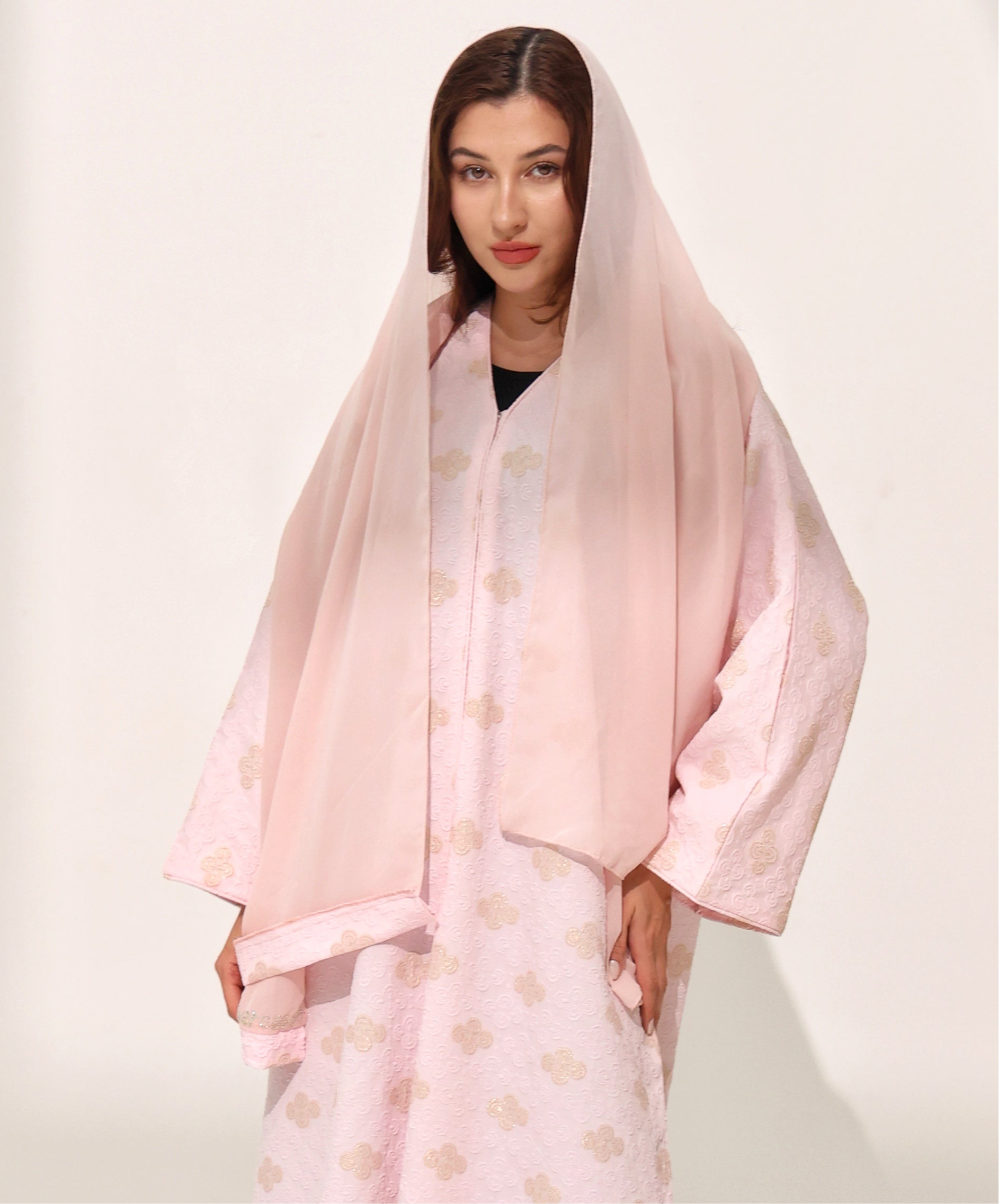 Layani Baby Pink Abaya