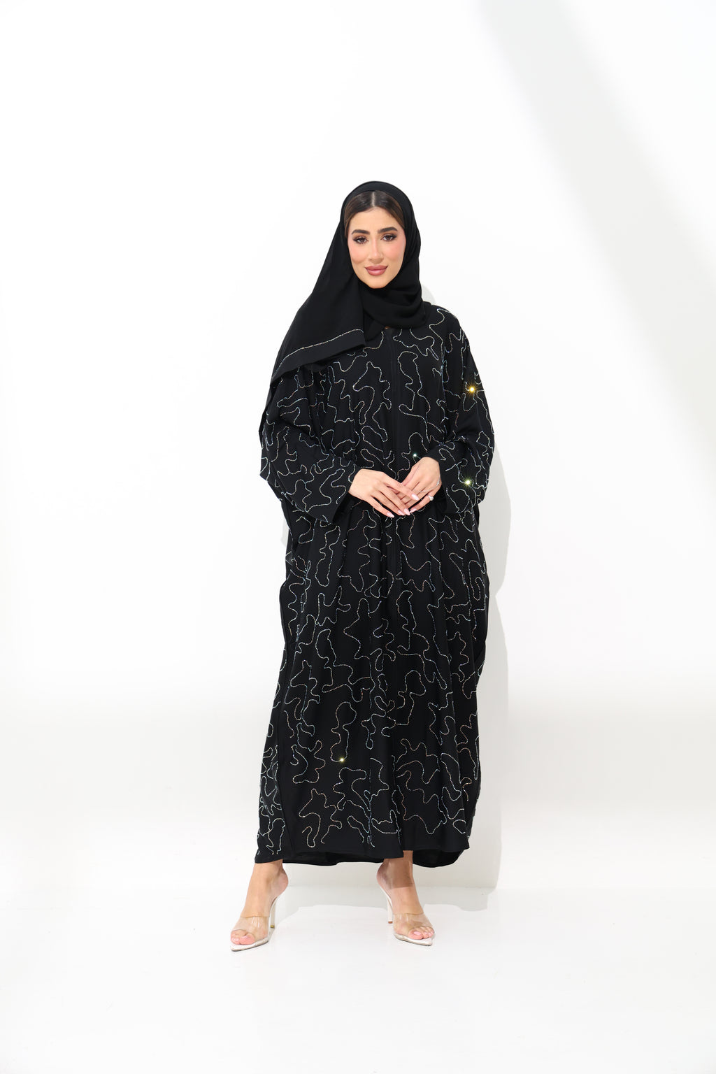 Nadra Obsidian Farasha Abaya