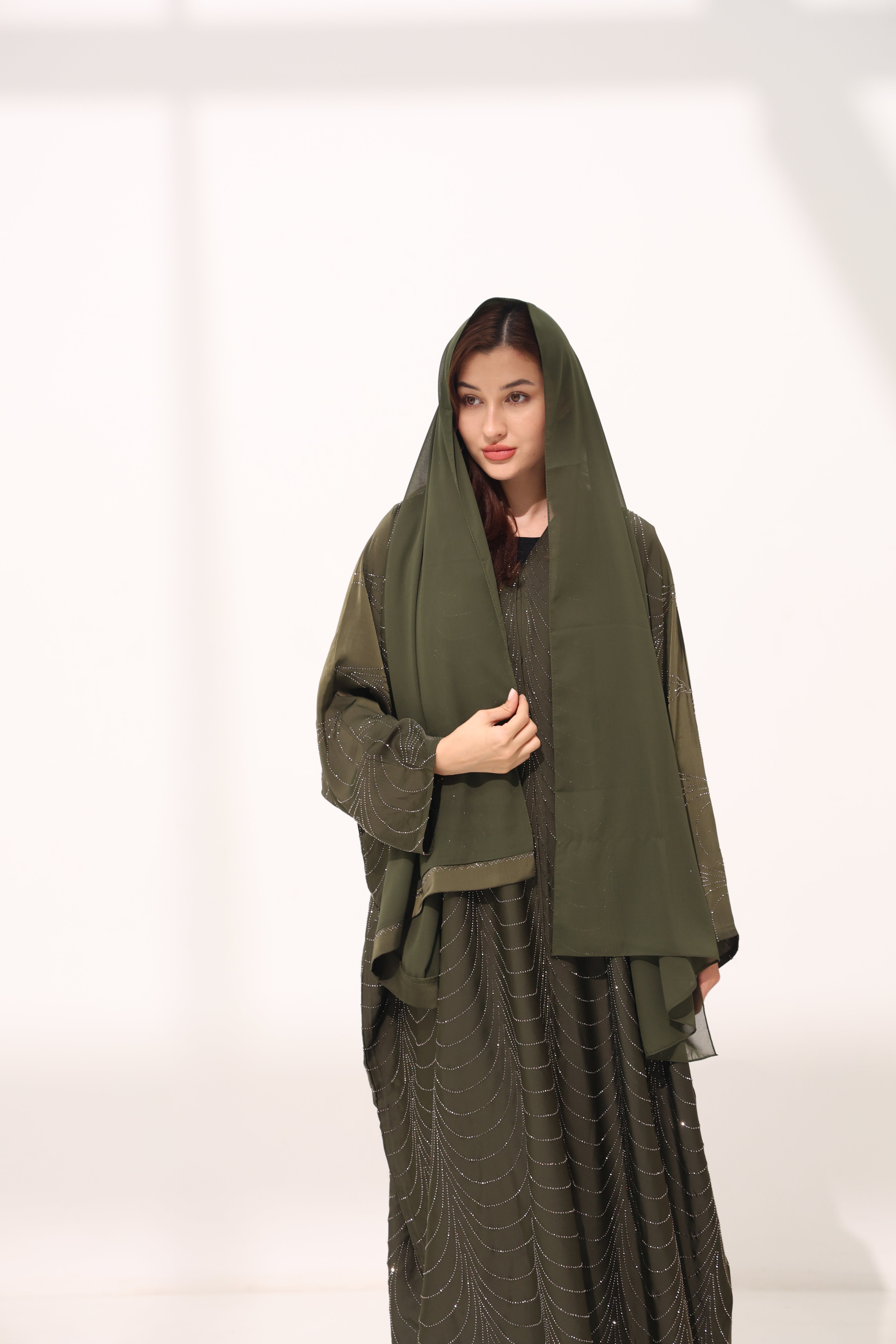 Surayya Olive Farasha Abaya