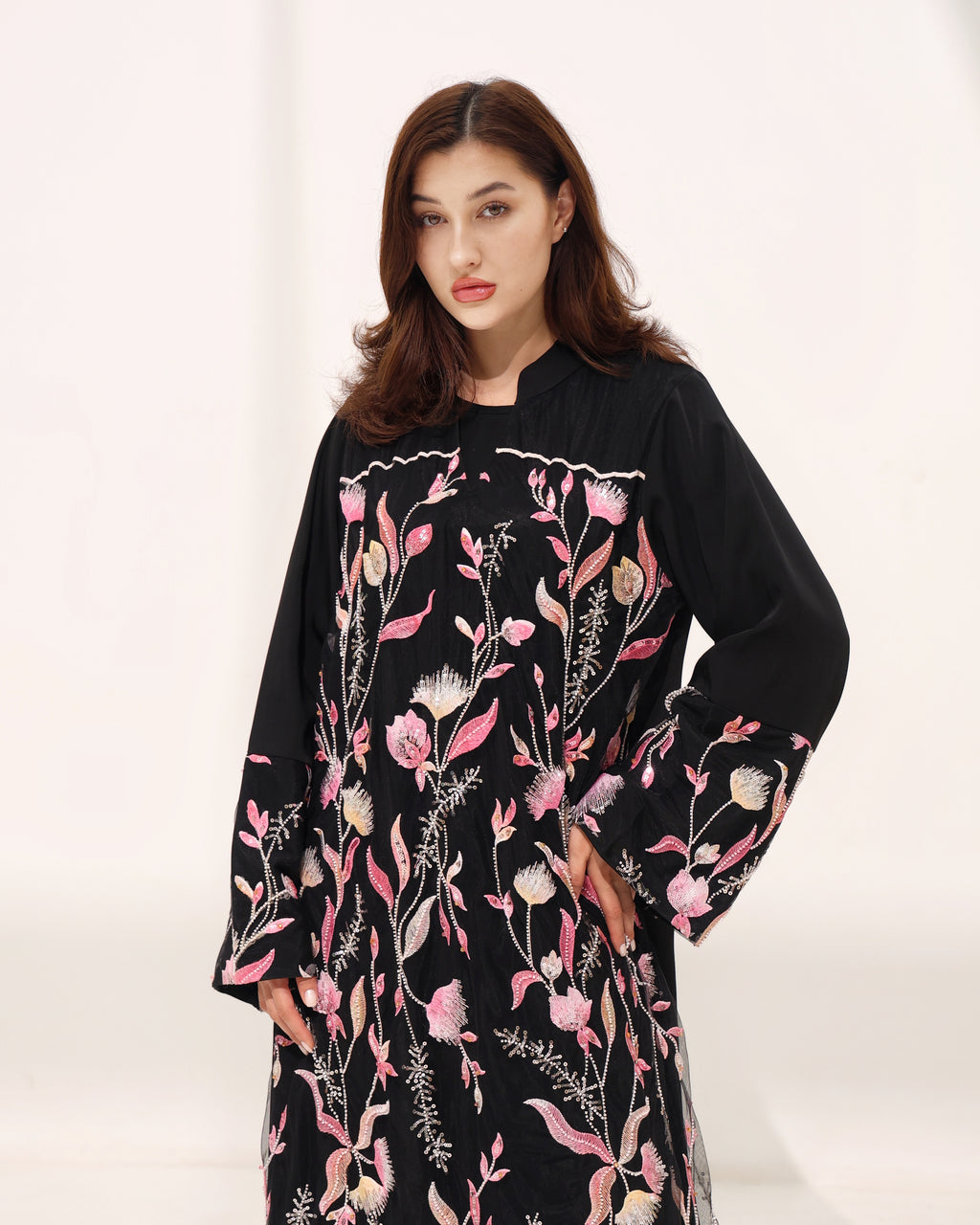 Zareen Luxe - Elysian Bloom Luxury Dress