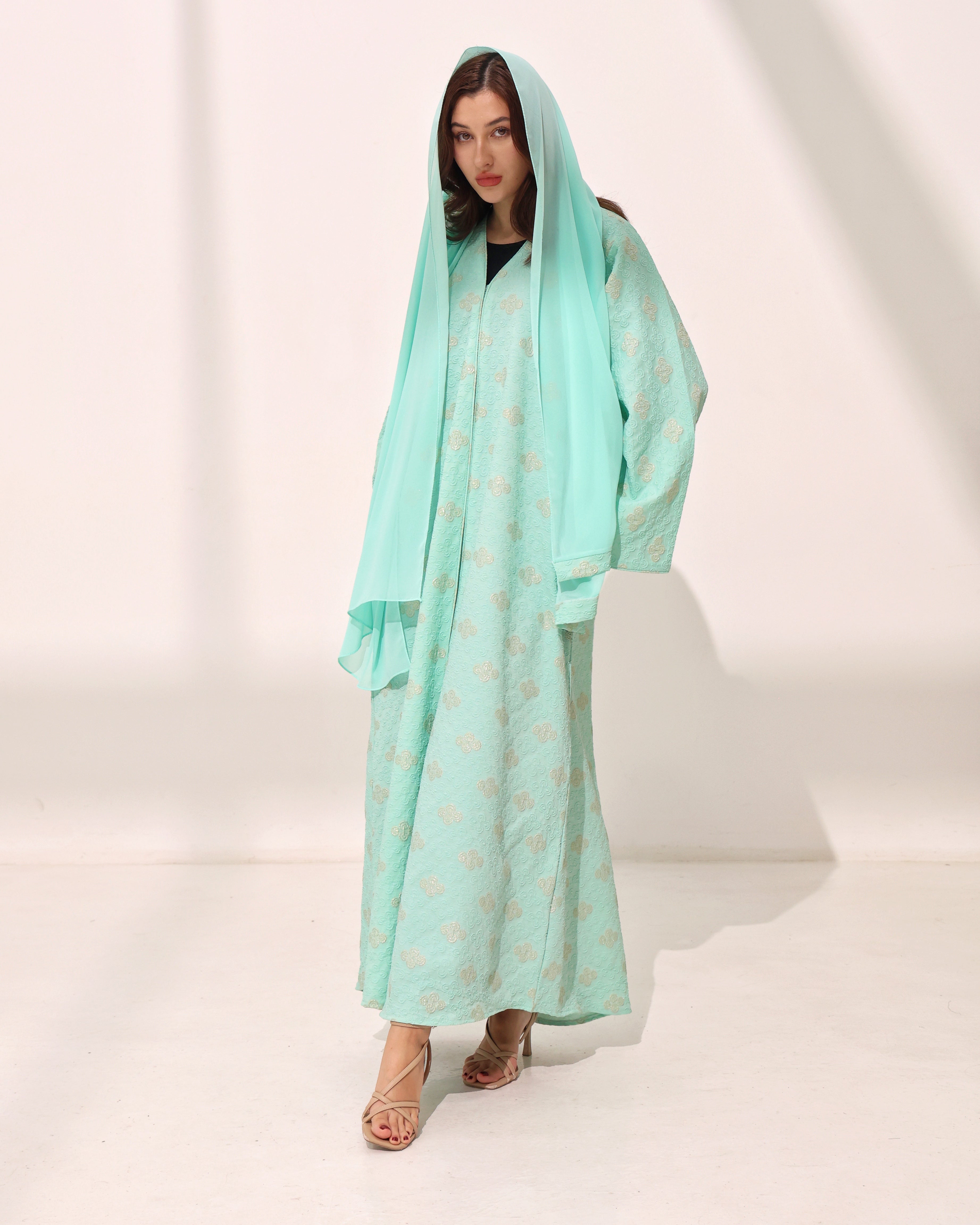 Layani Green Abaya