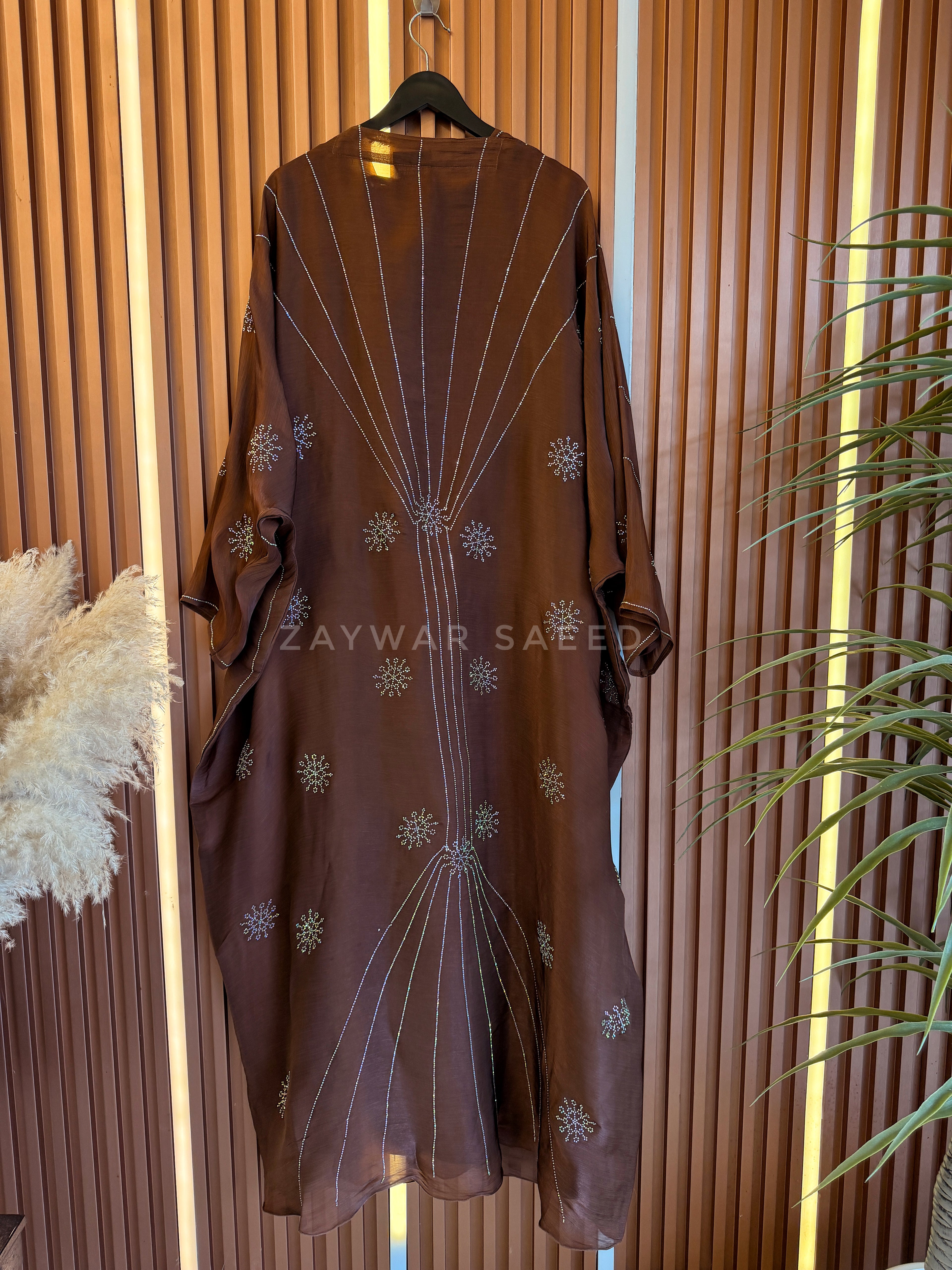 ZARIYA RICHBROWN CARDIGAN ABAYA