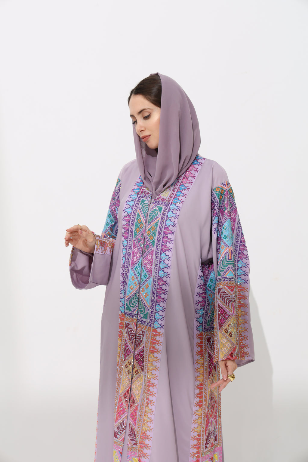 Fahmash Lilac Abaya