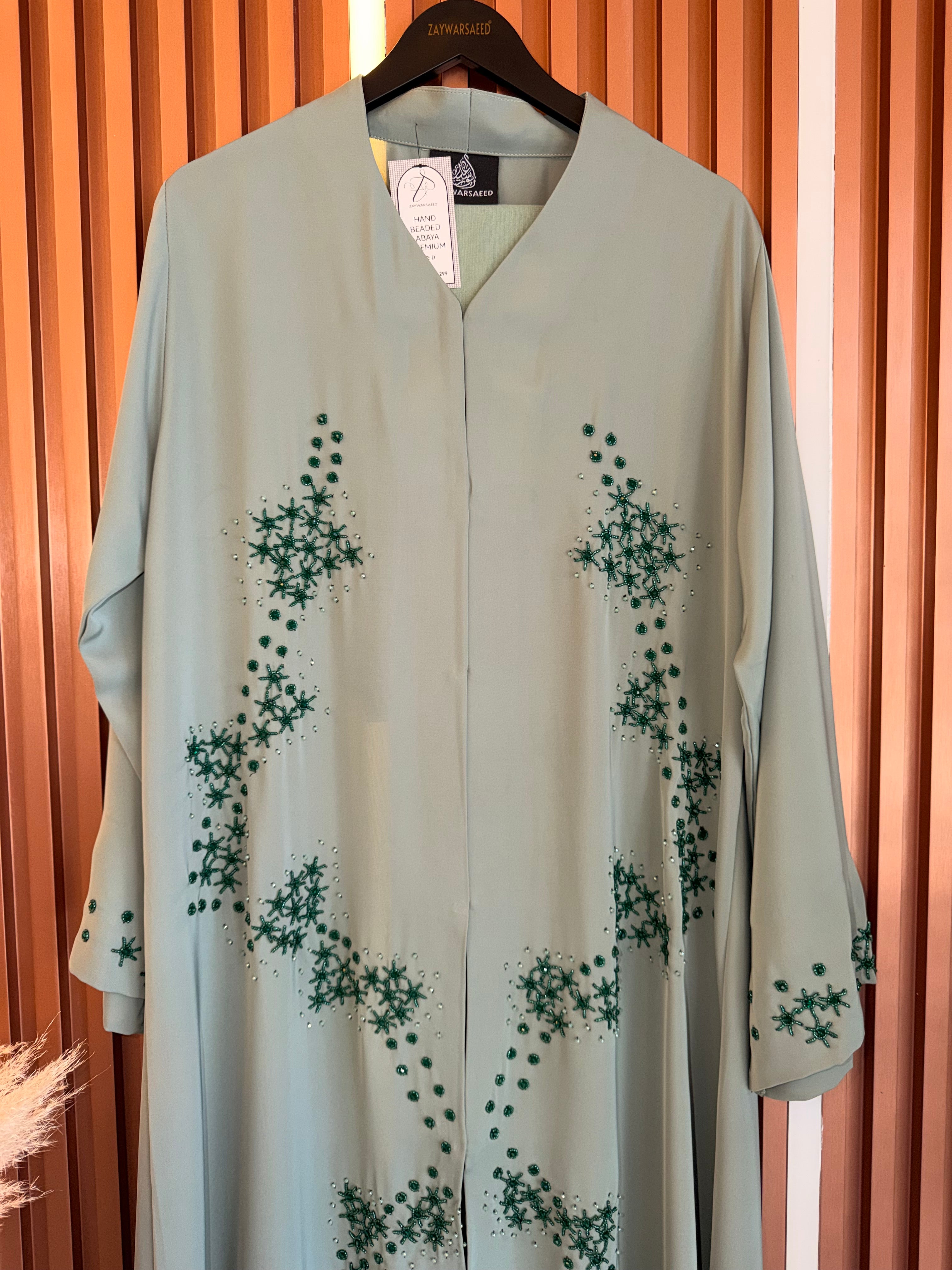 DEKALA SAGE GREEN ABAYA
