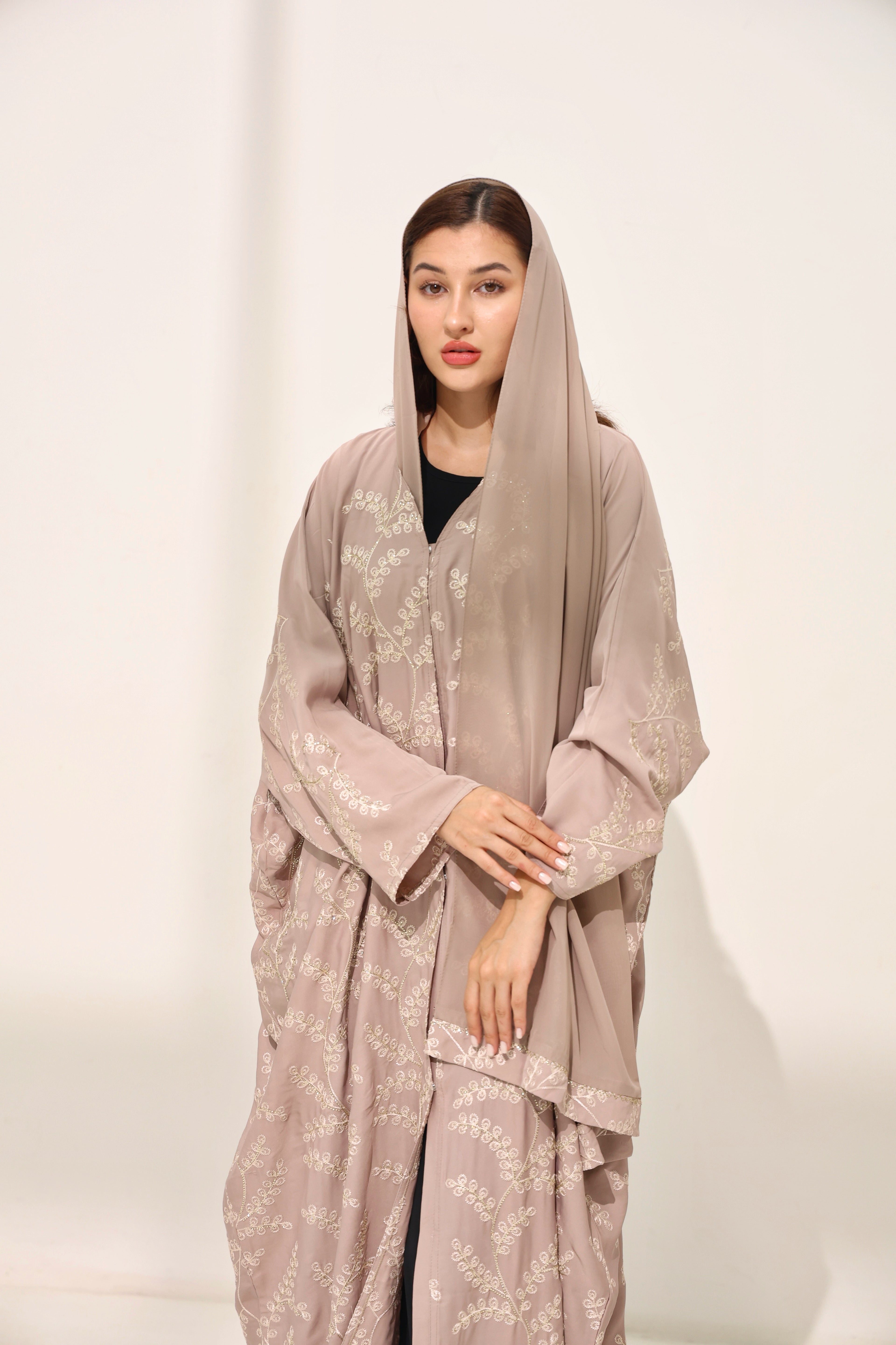 Daria Rose Taupe Farasha