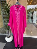 MEHER Fushia Pink Farasha Abaya