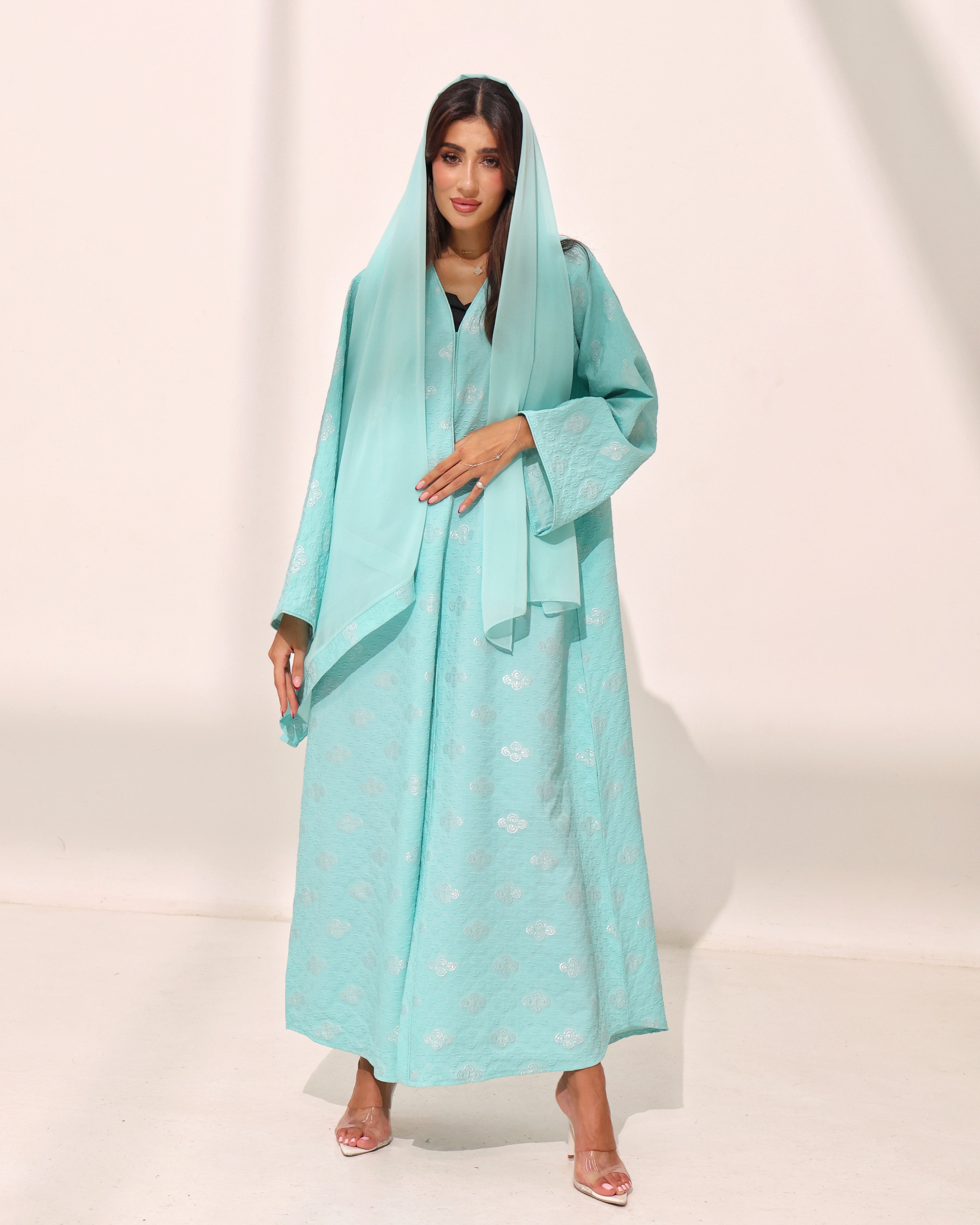 Layani Turqoise Abaya