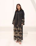 Zareen Luxe - Midnight Cascade Luxury Dress