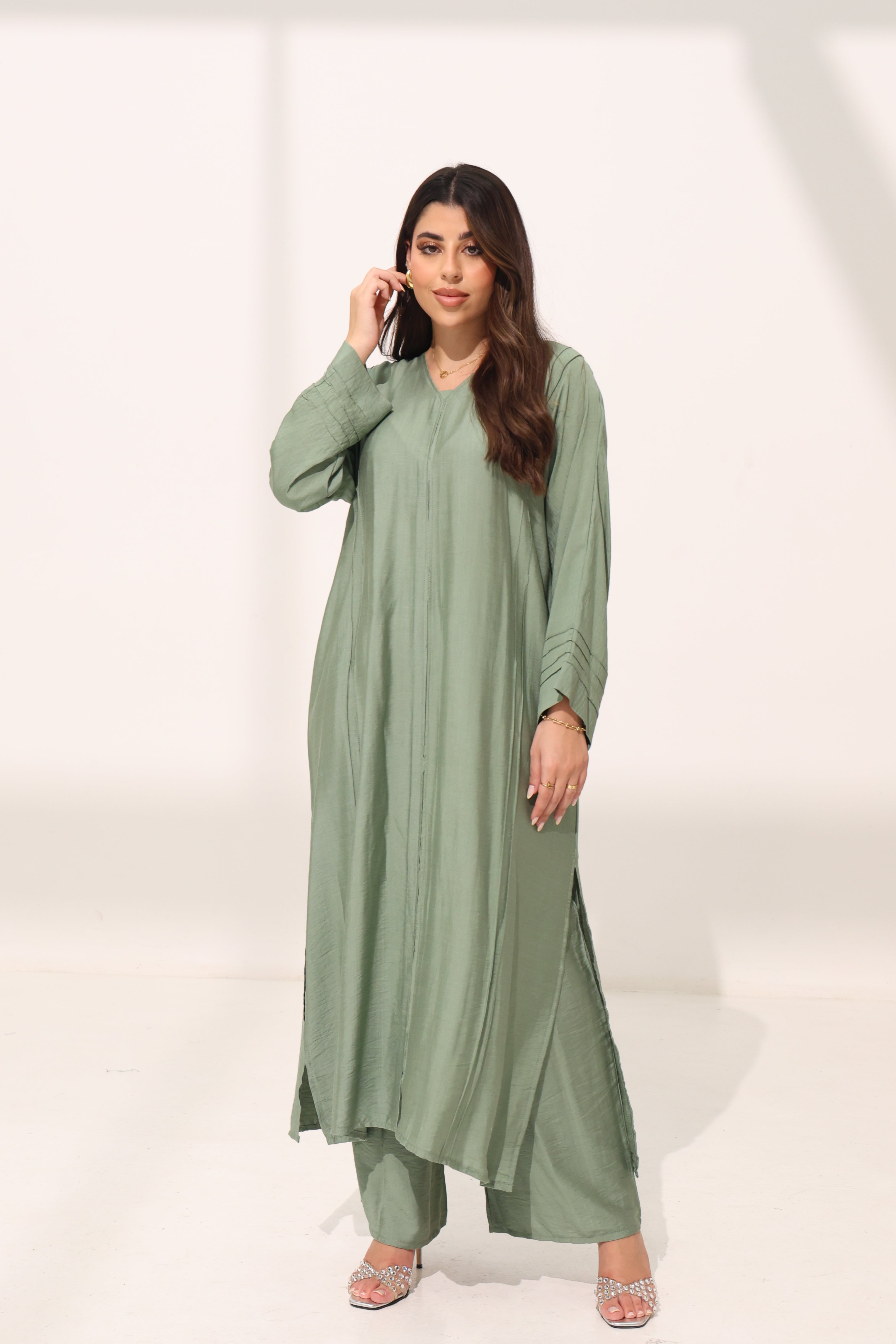Elissa Sage Green Co-ord Set