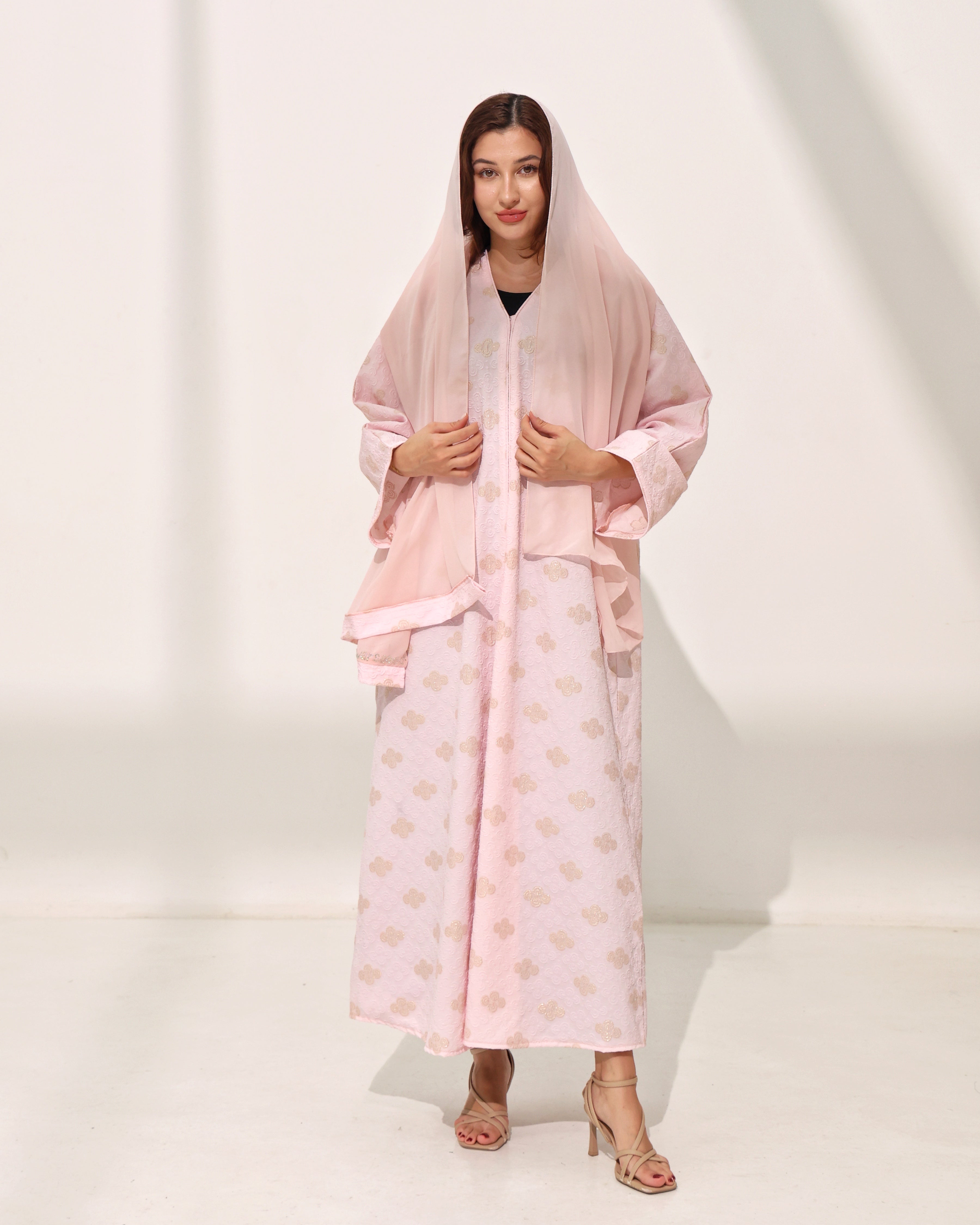 Layani Baby Pink Abaya