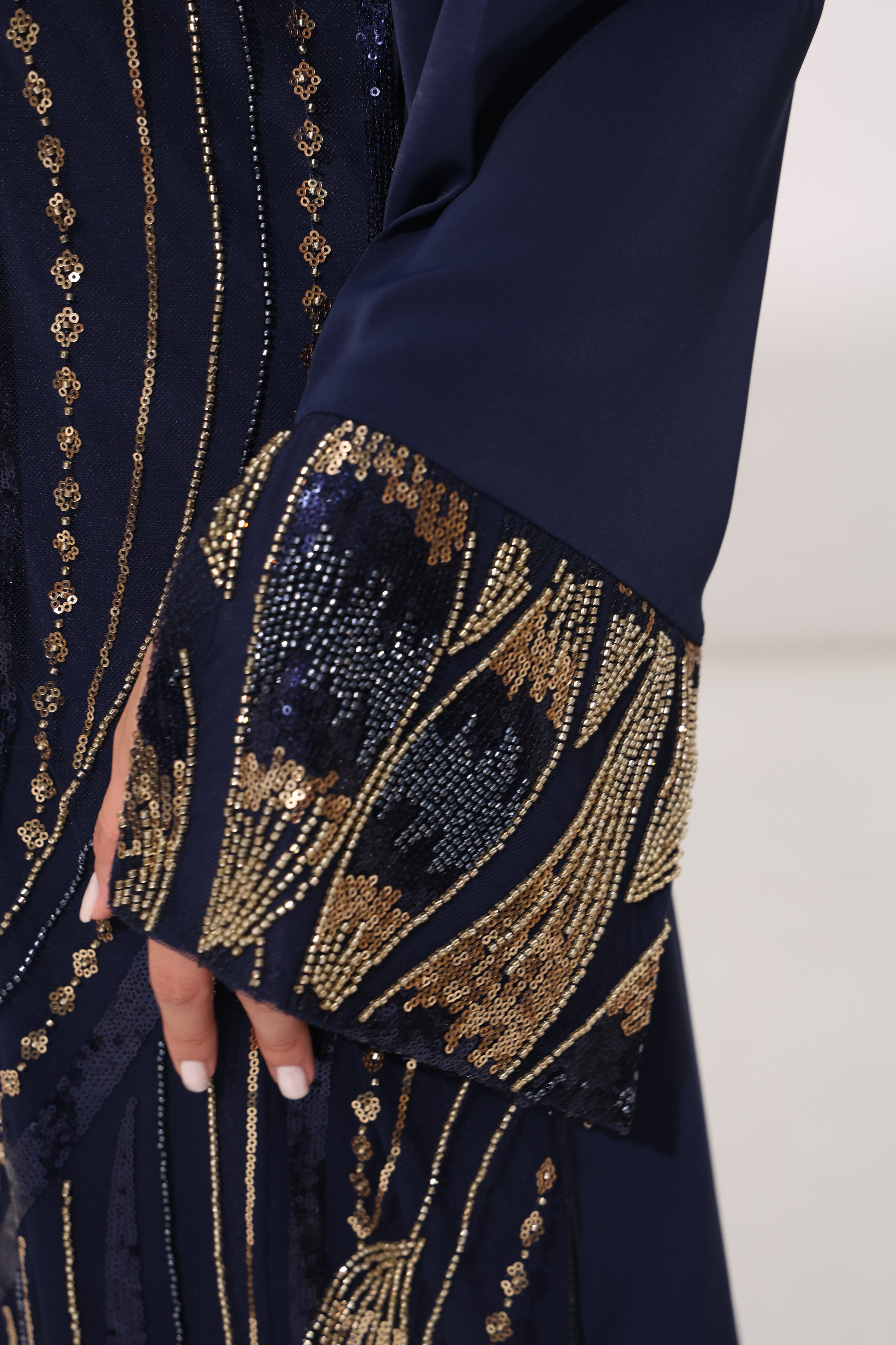 Zareen Luxe -  Twilight Cascade Luxury Dress