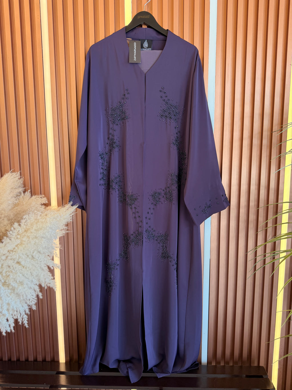 DEKALA MIDNIGHT PLUM ABAYA