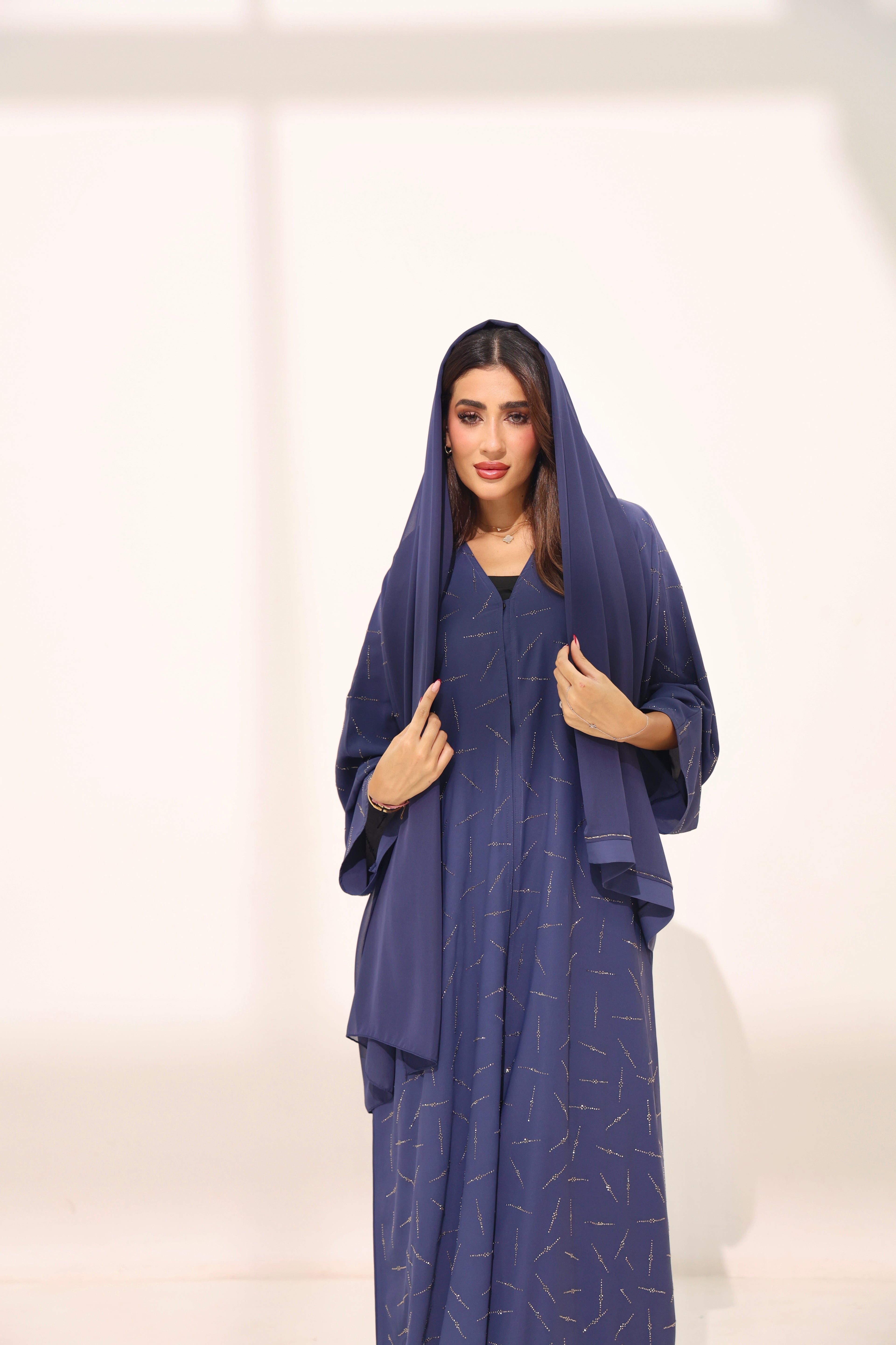 Mahara Midnight Saphire Abaya