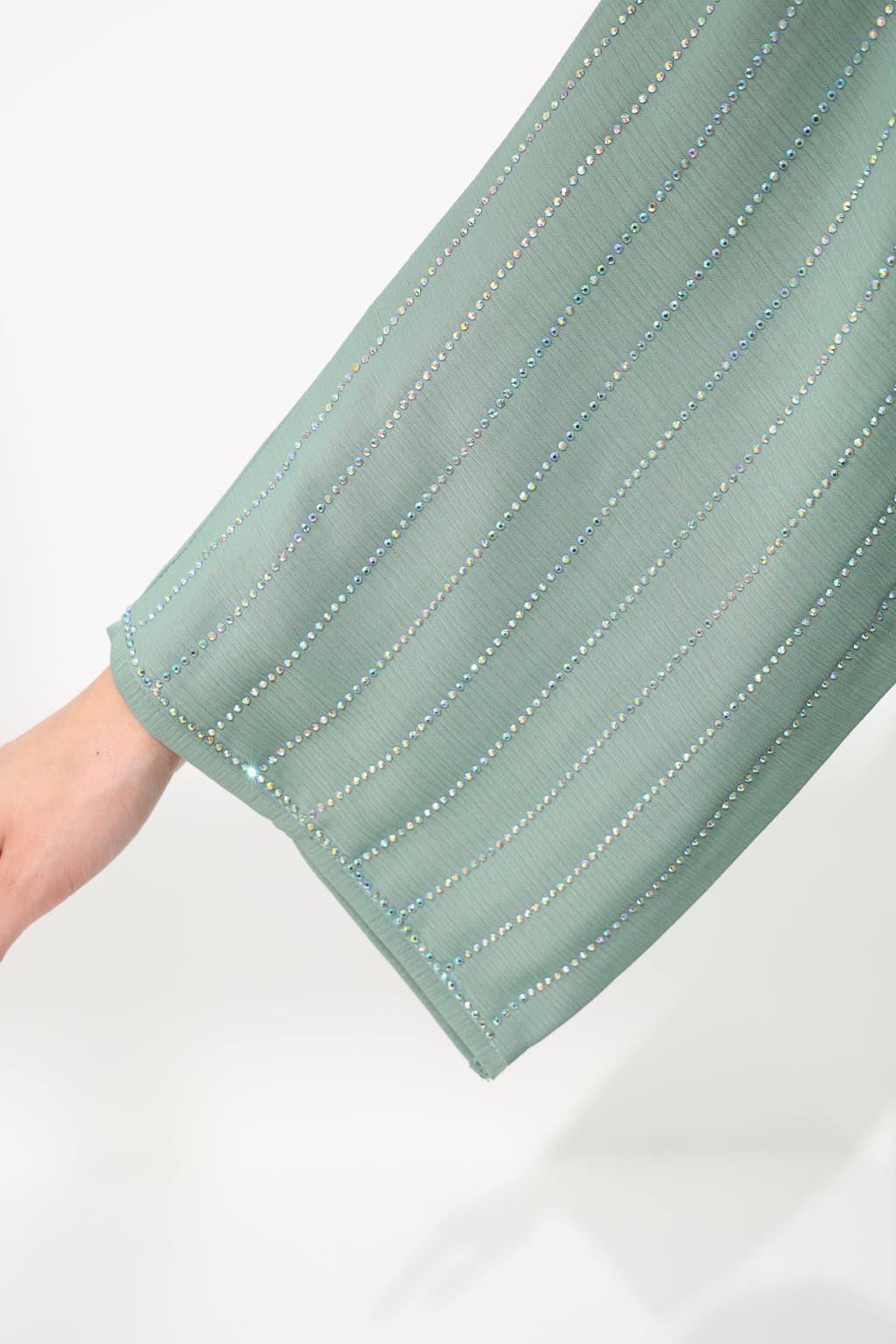 Aurora Sage Green Abaya