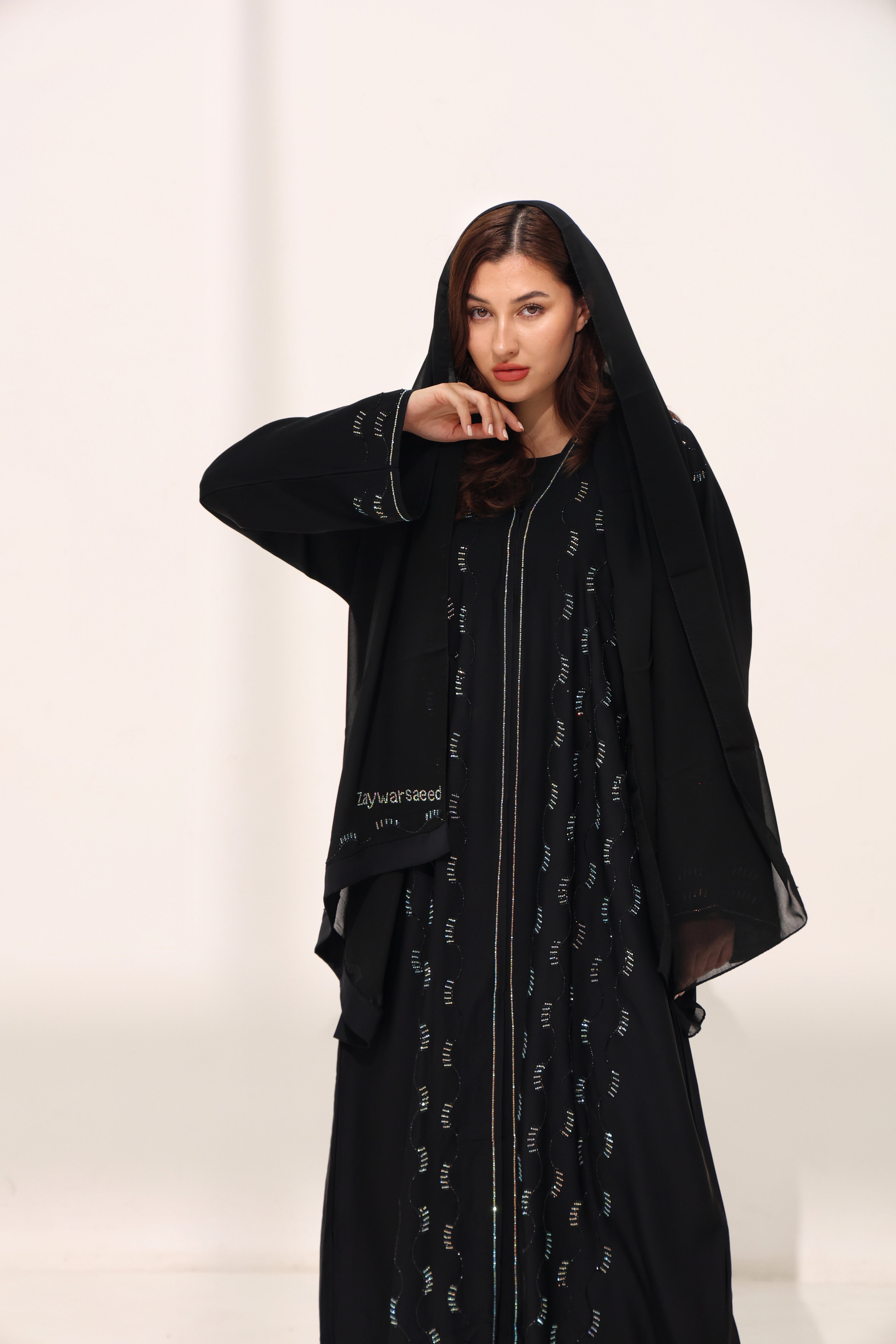 Safa Obsidian Abaya