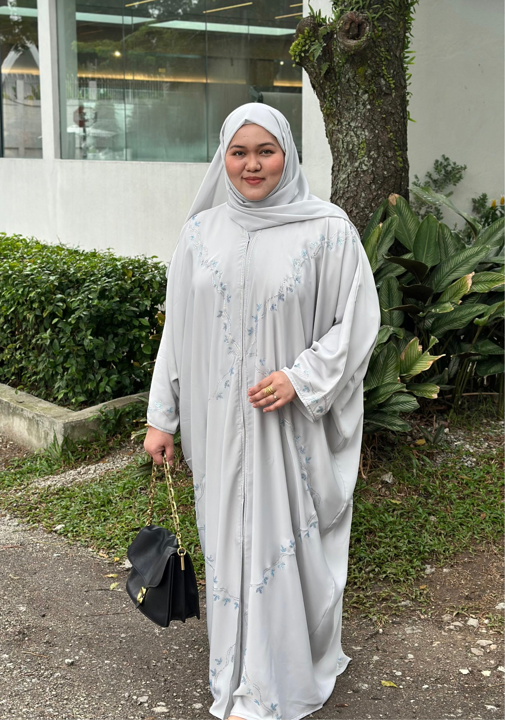 Asma Silver Blue Farasha