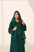 Kiraz Emerald Green Abaya