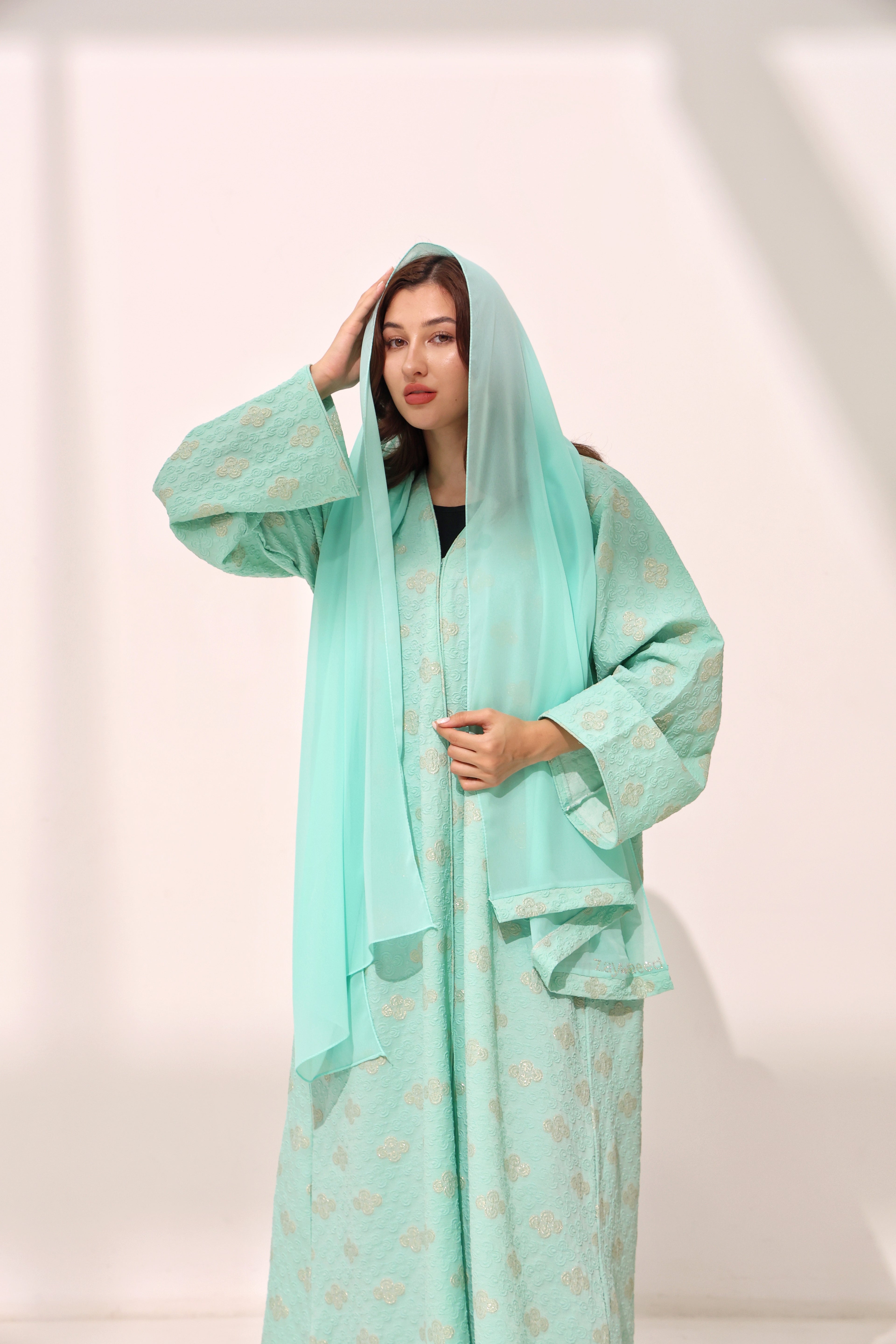 Layani Green Abaya
