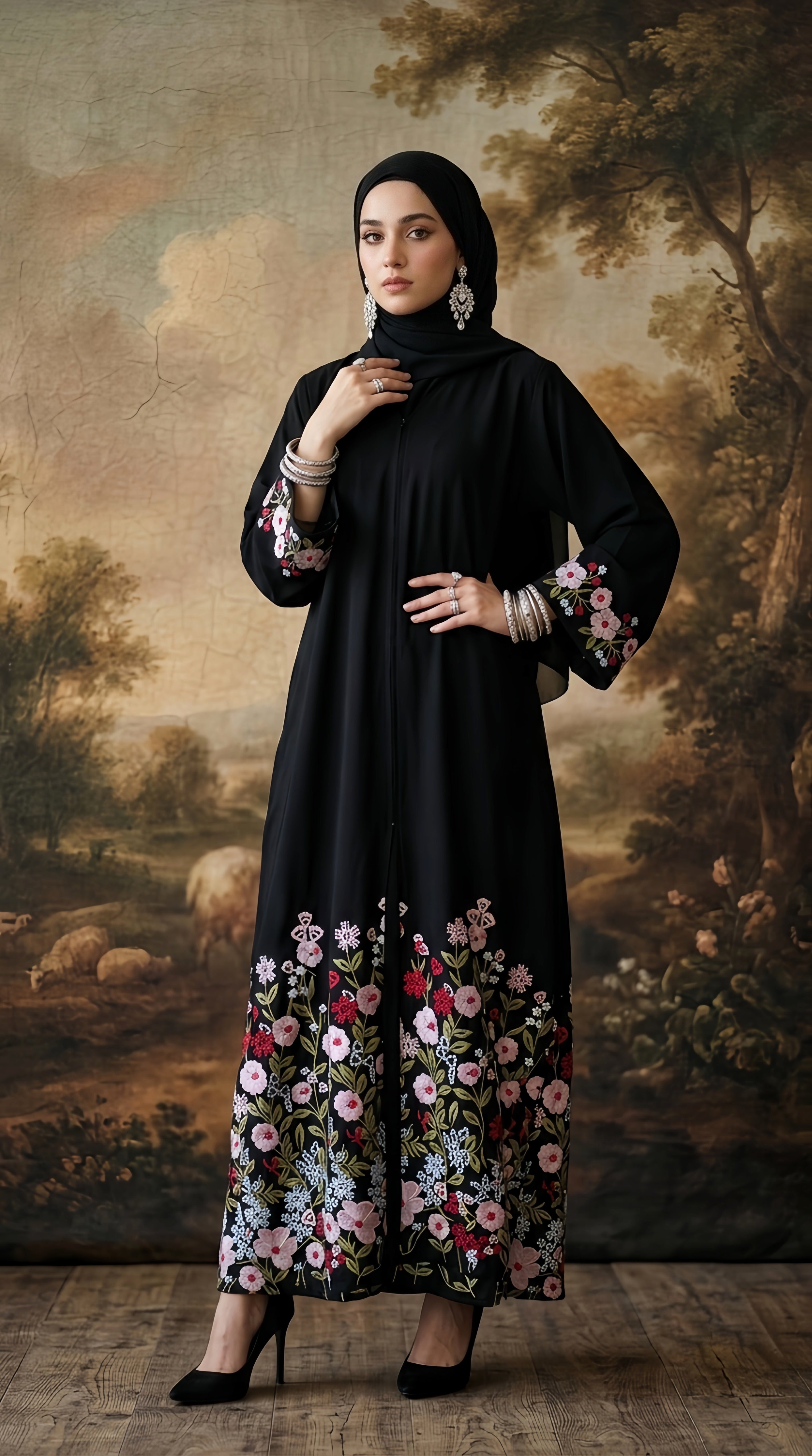 SELENA METEORITE ABAYA