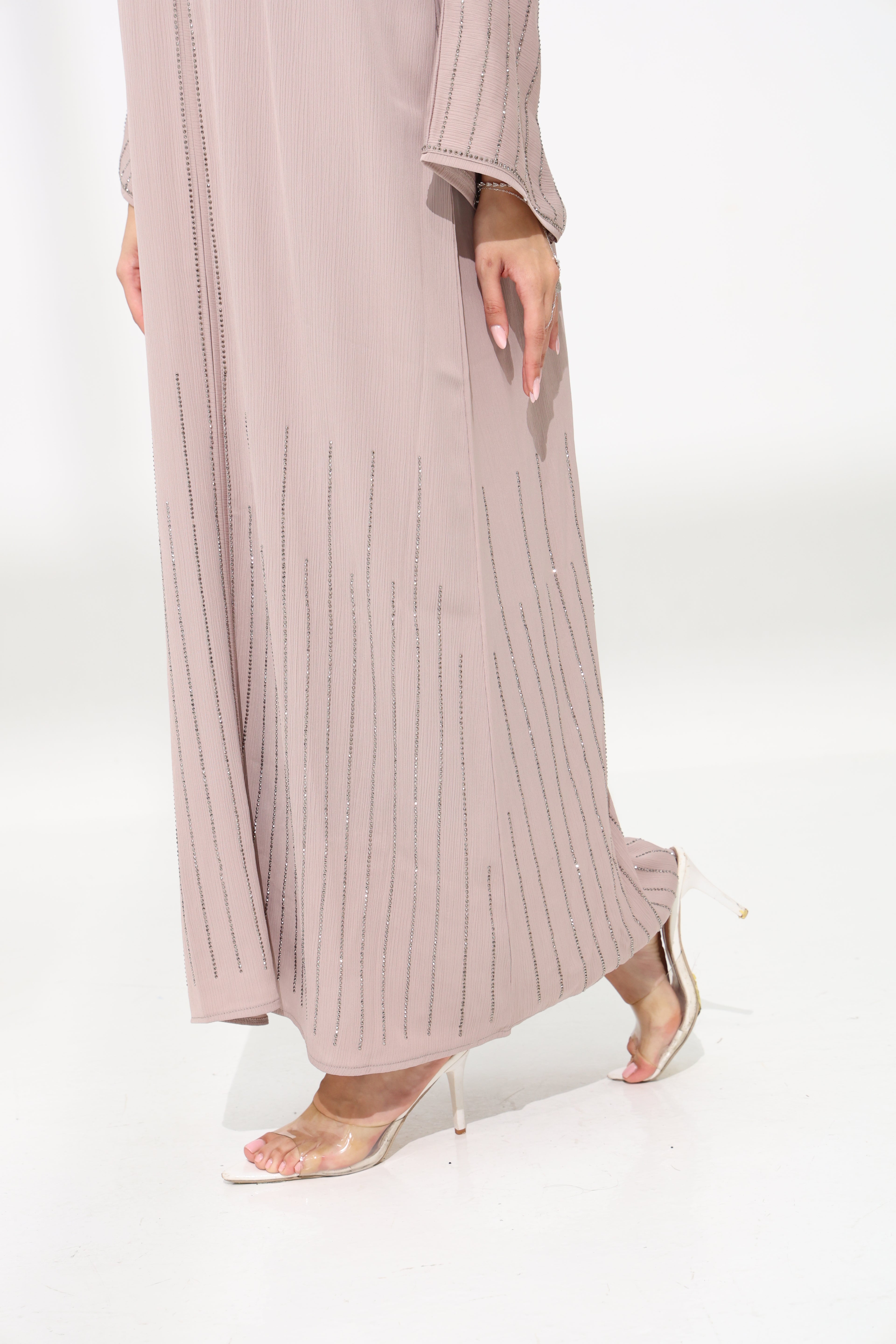 Aurora Hush Violet Abaya