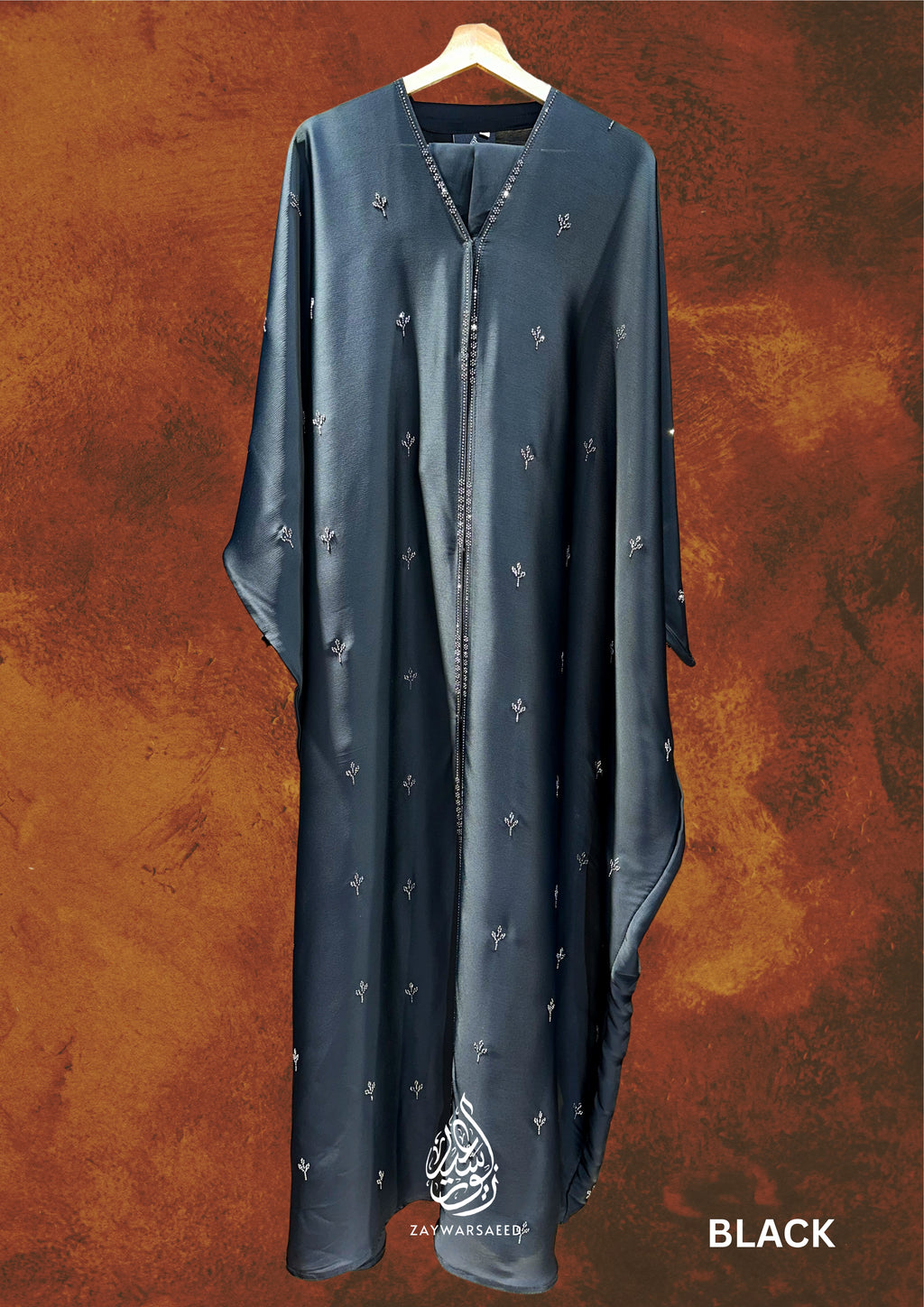 Luna Black Farasha Abaya
