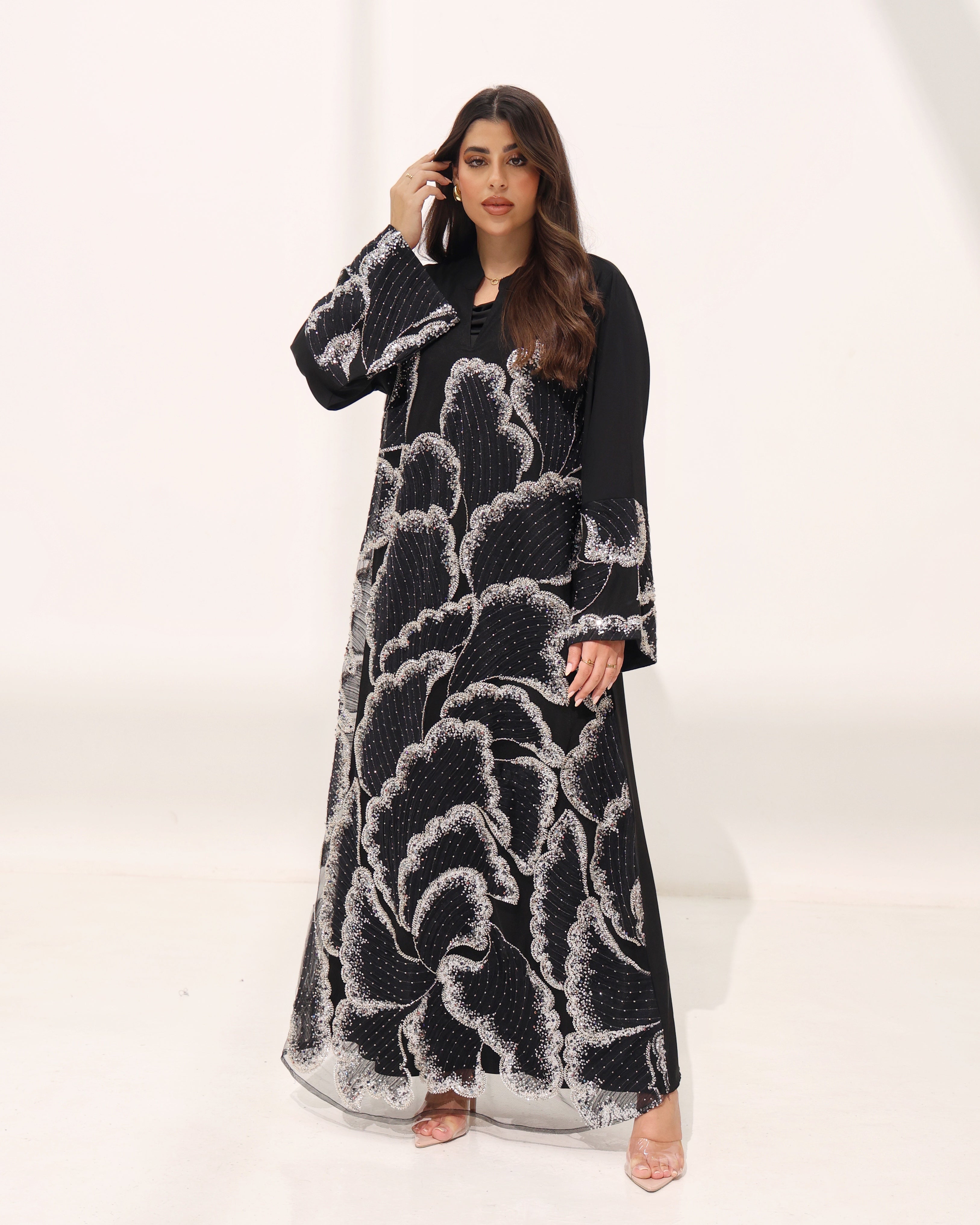 Zareen Luxe- Midnight Sonata Luxury Dress