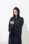 Kiraz Dark Blue Abaya