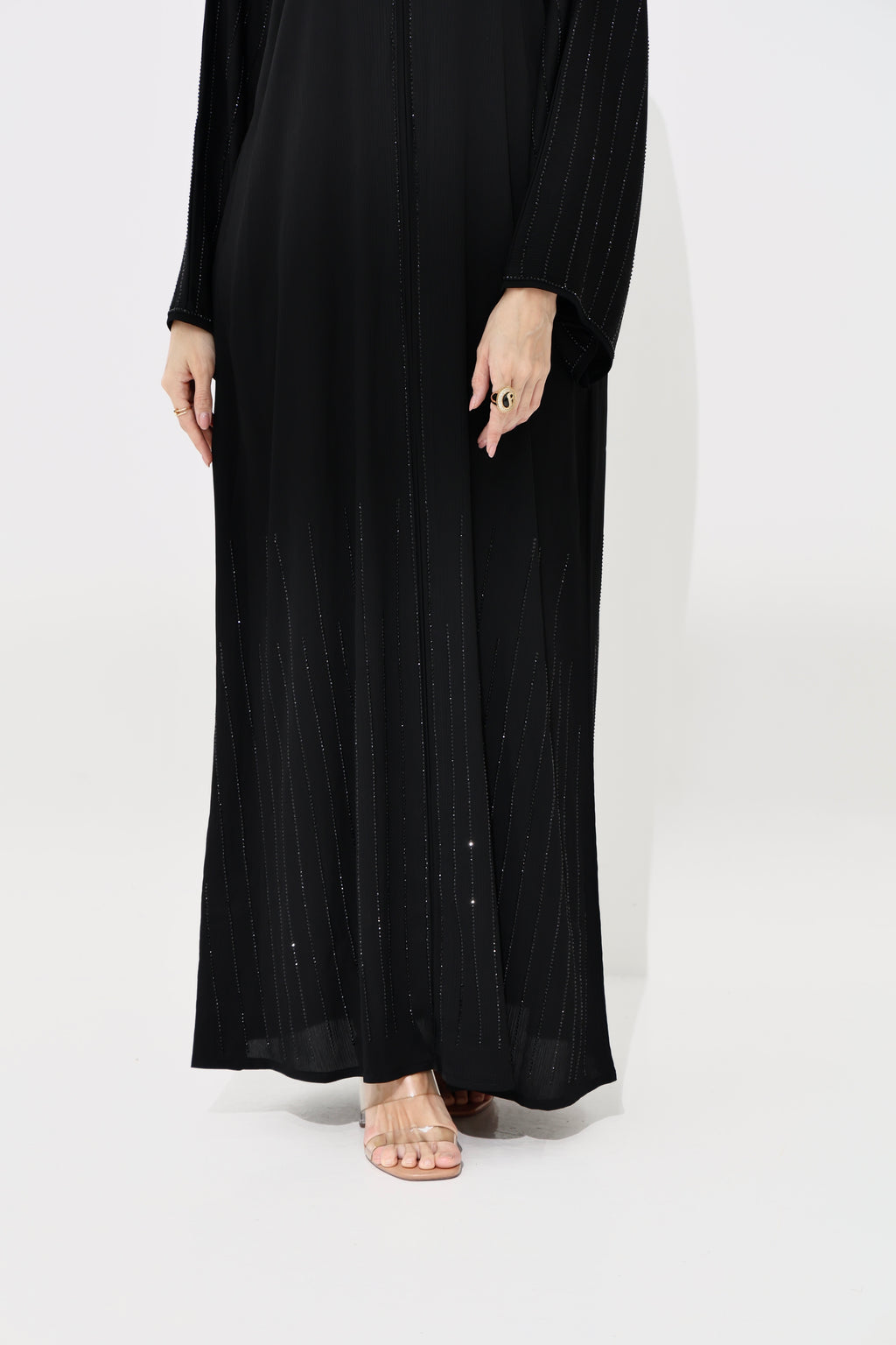 Aurora Black Abaya