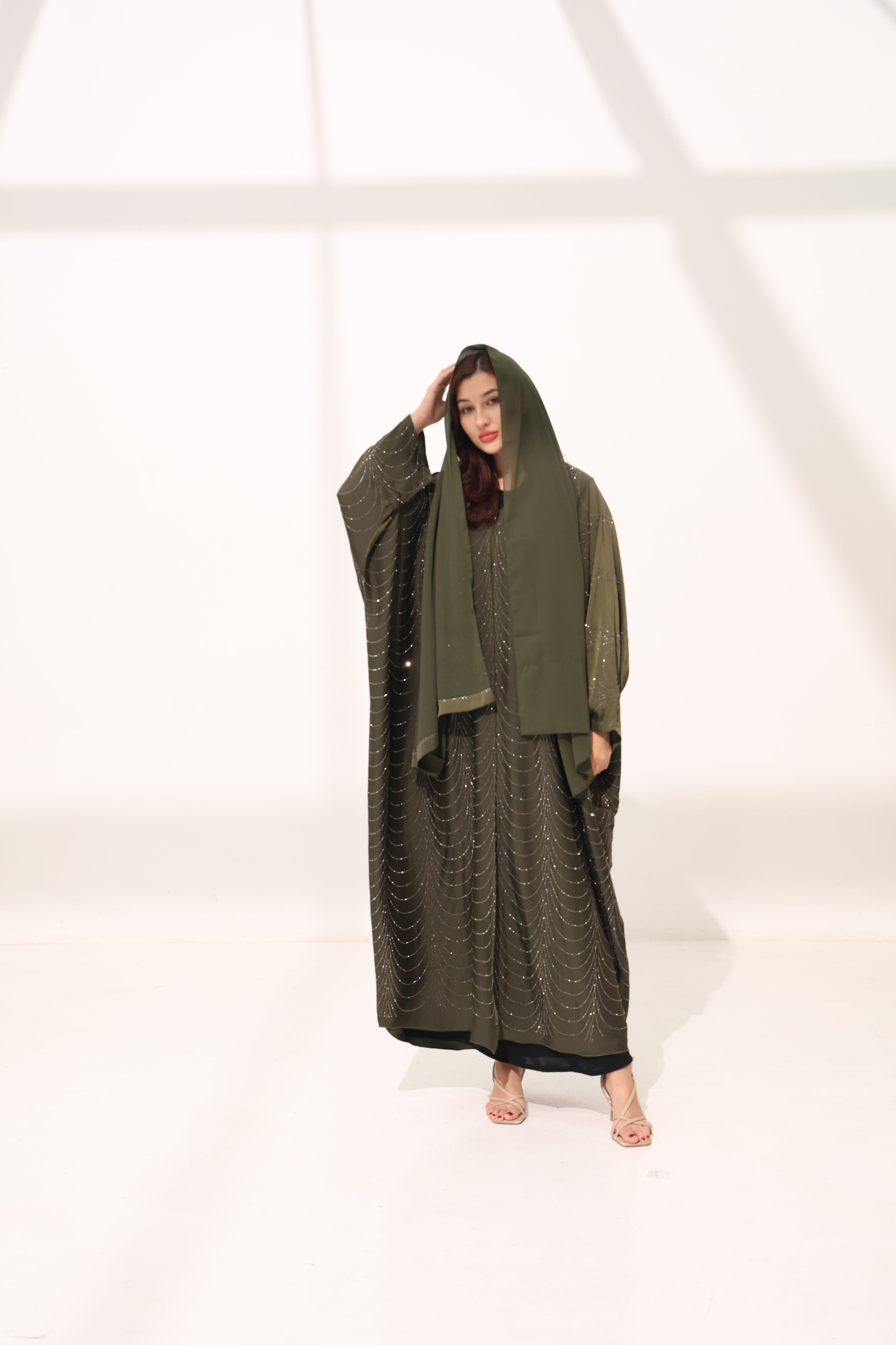 Surayya Olive Farasha Abaya