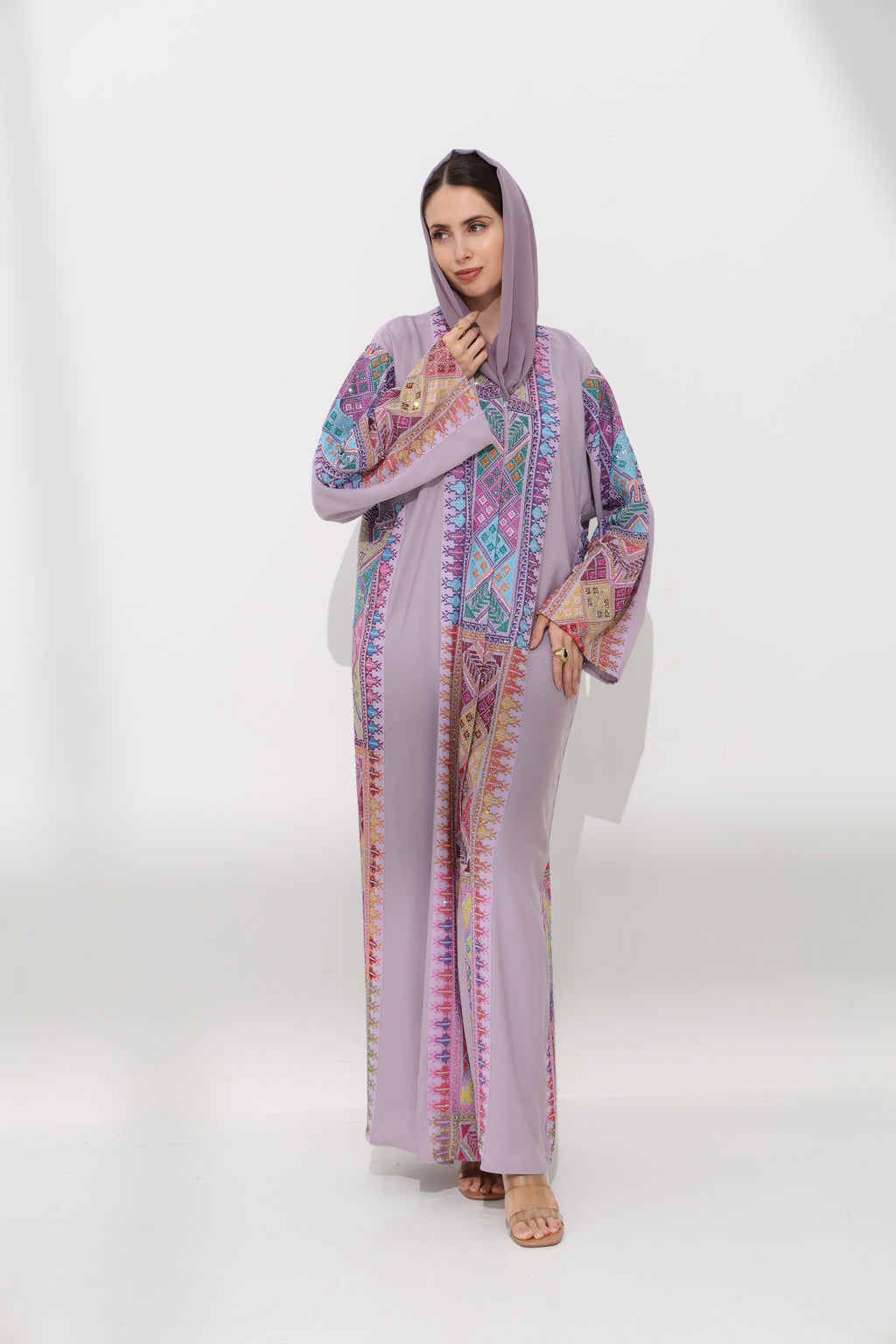 Fahmash Lilac Abaya