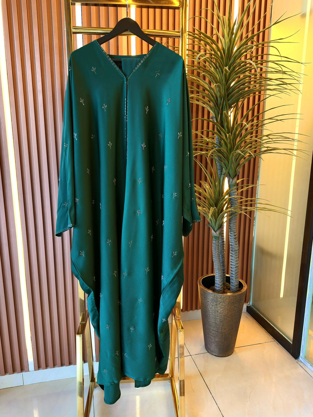 Luna Farasha Emerald Green